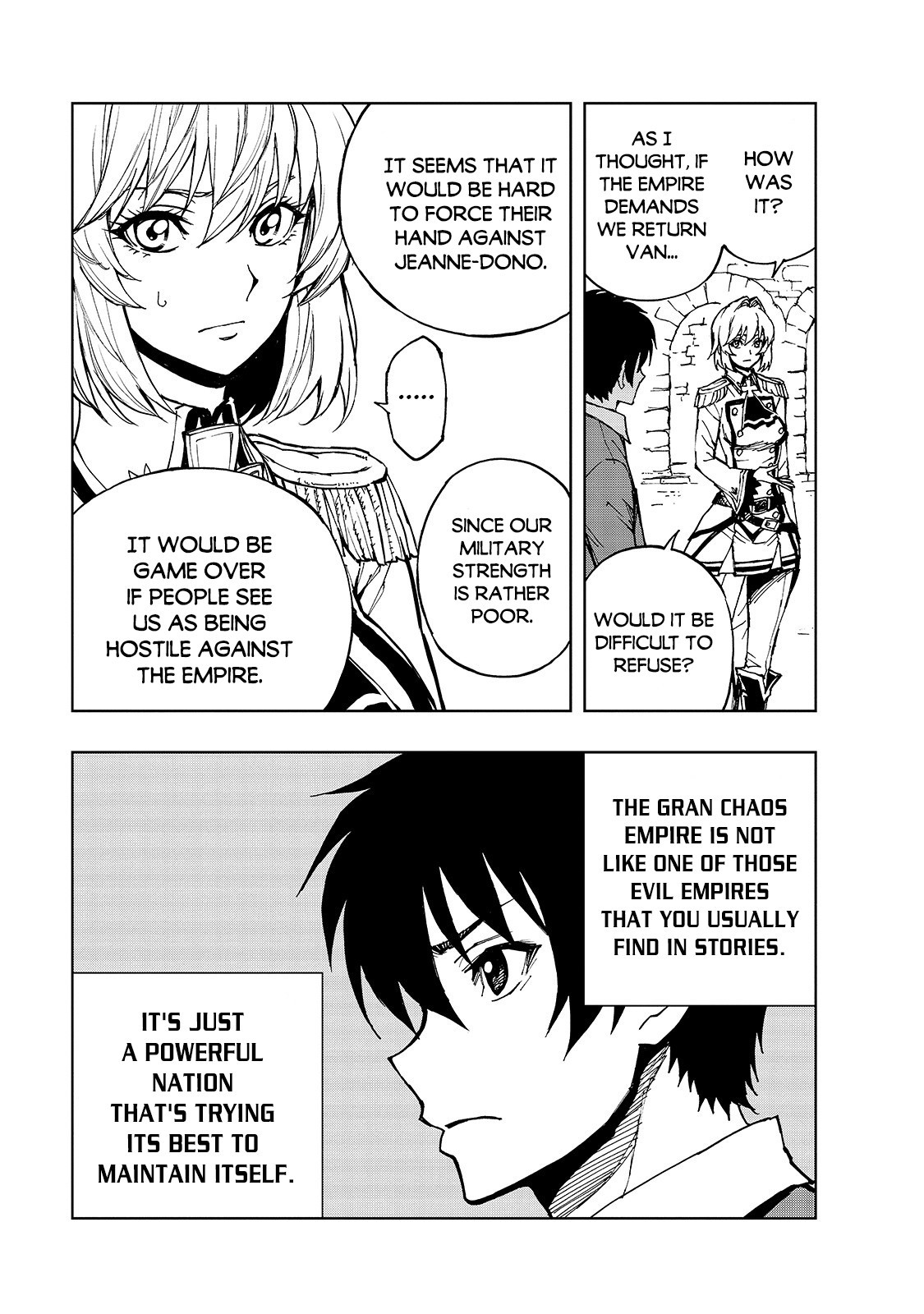 Genjitsushugisha no Oukokukaizouki Chapter 32 page 29 - Chapter 32: An Encounter In The Streets of Van (2)