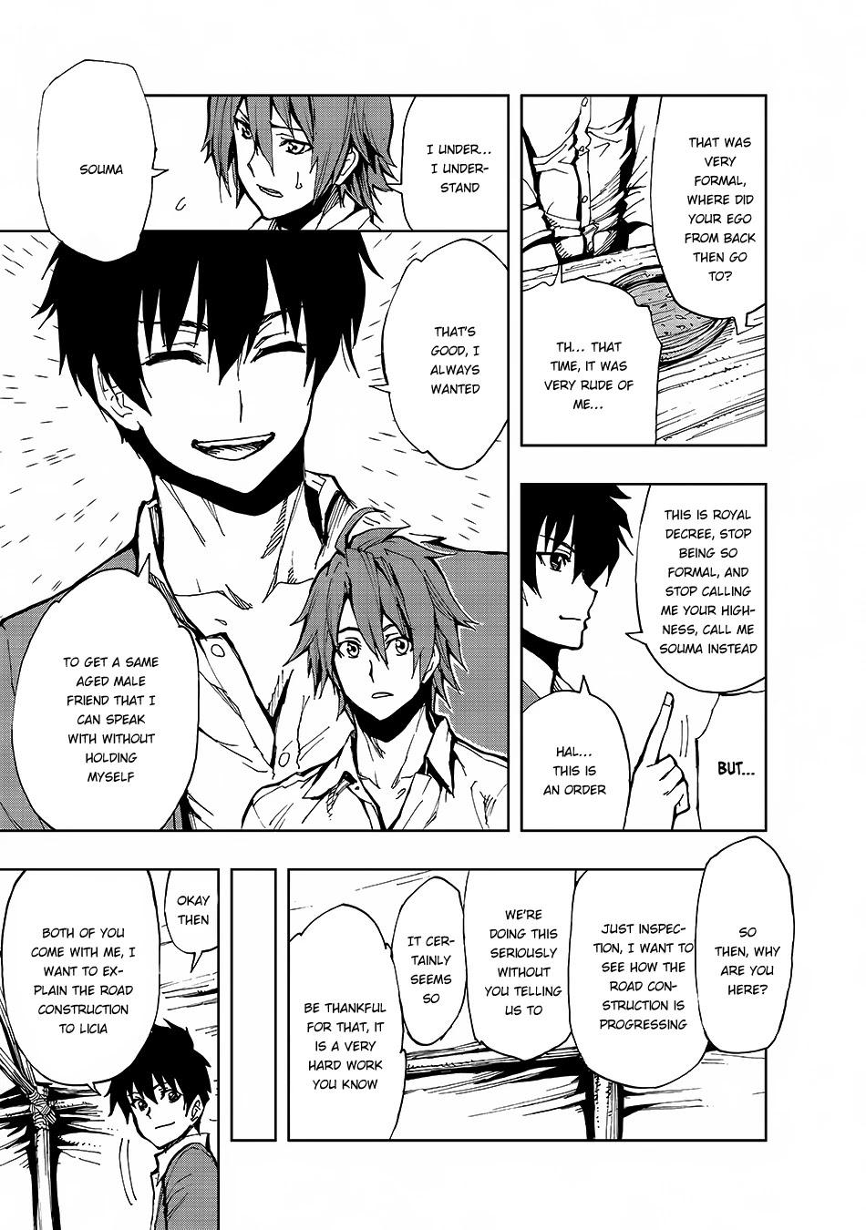 Genjitsushugisha no Oukokukaizouki Chapter 9 page 18 - Chapter 9: An Old Man and His Story
