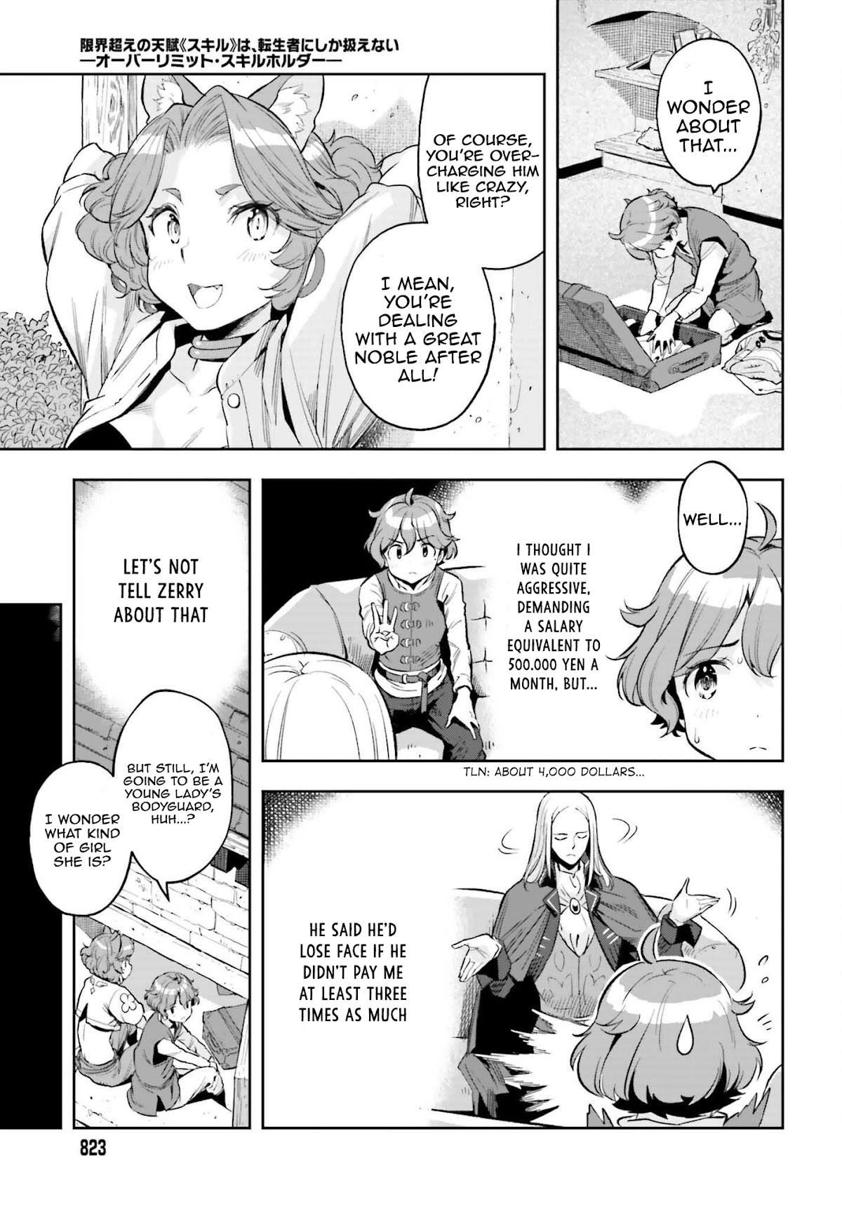 Genkai Koe No Tenpu wa, Tensei-sha ni Shika Atsukaenai - Overlimit Skill Holders - Chapter 16 page 11 - Chapter 16: Father-Daughter Relationships Are Complicated