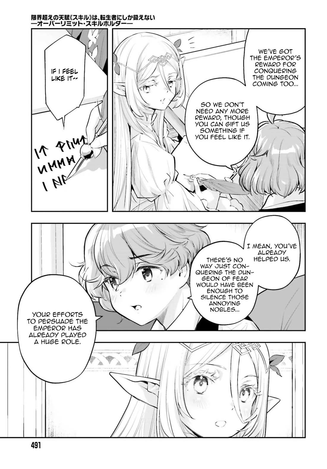 Genkai Koe No Tenpu wa, Tensei-sha ni Shika Atsukaenai - Overlimit Skill Holders - Chapter 61 page 5 - Chapter 61
