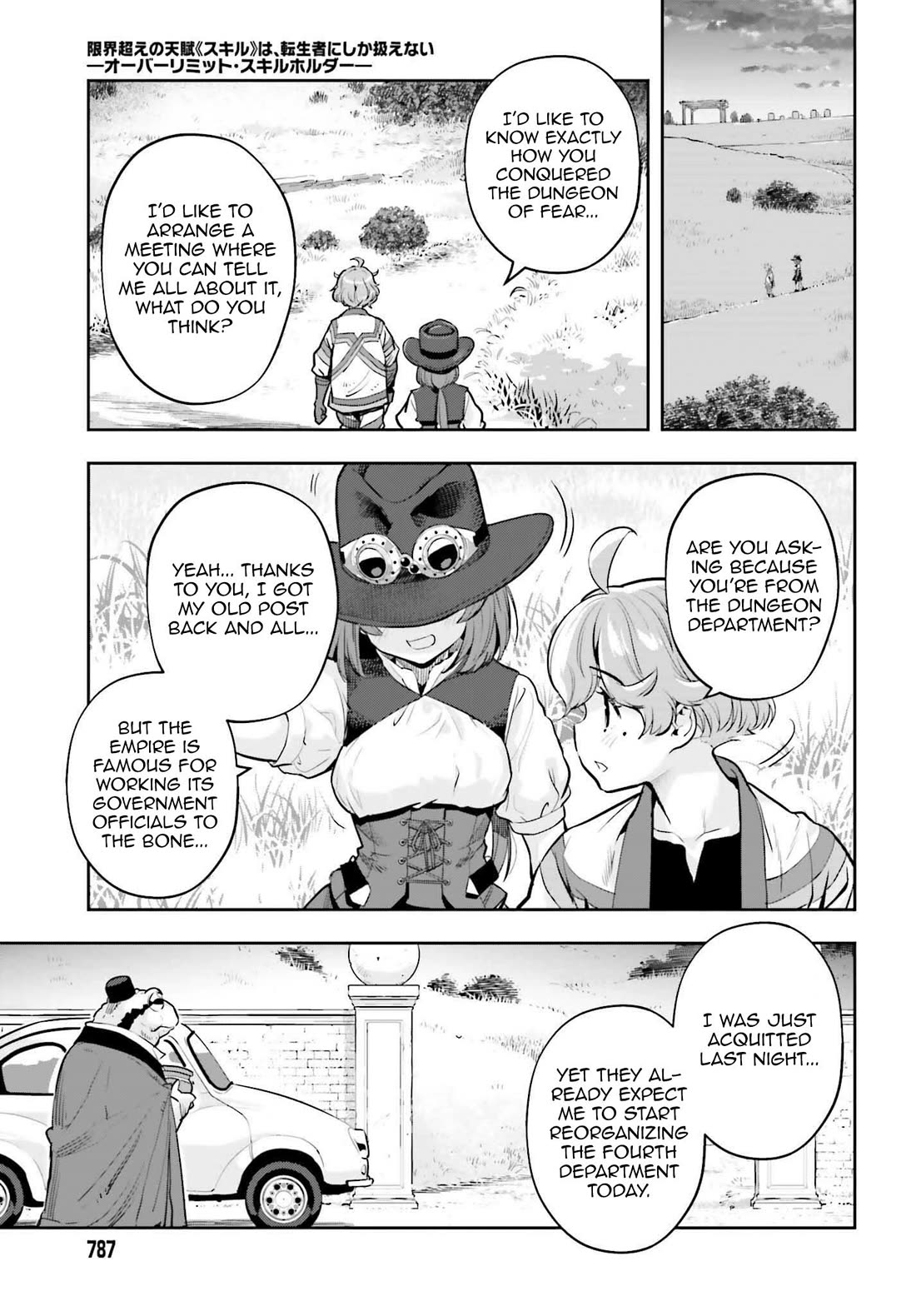 Genkai Koe No Tenpu wa, Tensei-sha ni Shika Atsukaenai - Overlimit Skill Holders - Chapter 63 page 19 - Chapter 63