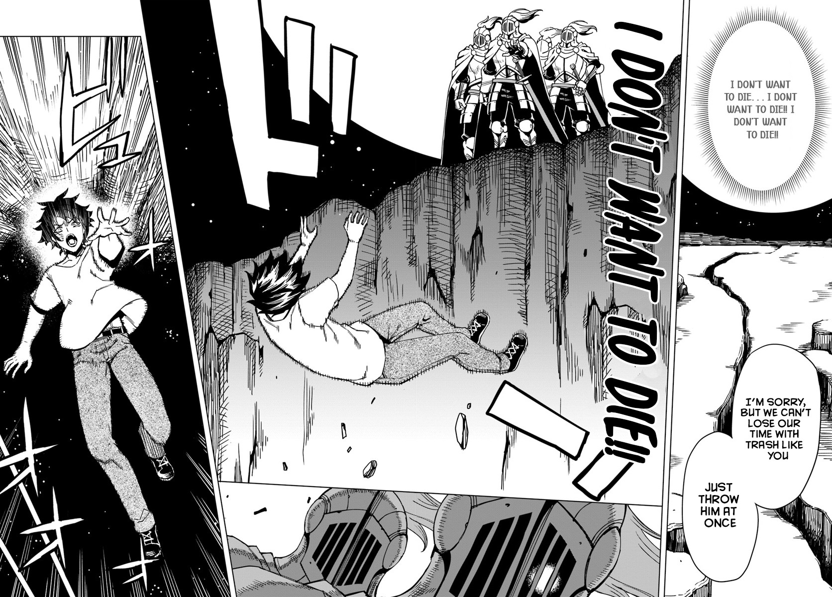 Genkai Level 1 kara no Nariagari: Saijaku Level no Ore ga Isekai Saikyou ni Naru made Chapter 1 page 13 - Chapter 1: the weakest