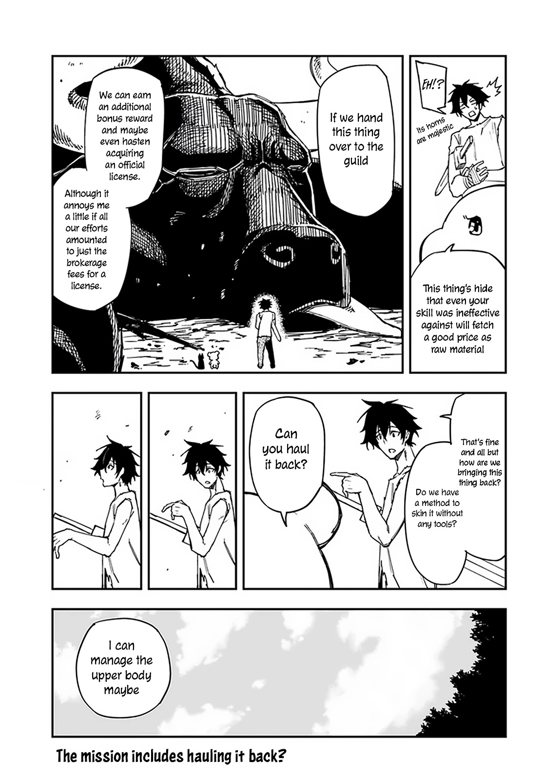 Genkai Level 1 kara no Nariagari: Saijaku Level no Ore ga Isekai Saikyou ni Naru made Chapter 10.1 page 13 - Chapter 10.1