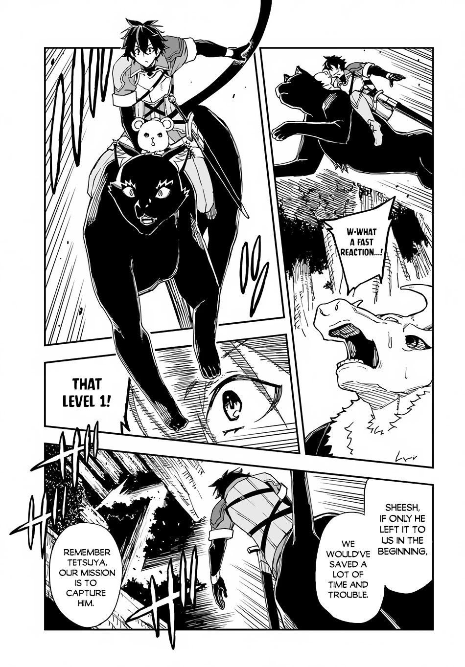 Genkai Level 1 kara no Nariagari: Saijaku Level no Ore ga Isekai Saikyou ni Naru made Chapter 14.1 page 5 - Chapter 14.1