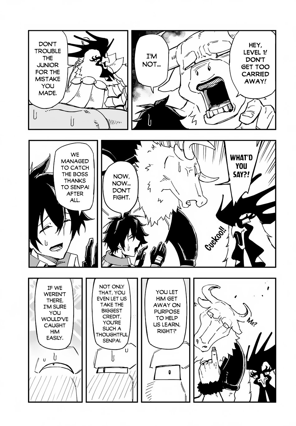 Genkai Level 1 kara no Nariagari: Saijaku Level no Ore ga Isekai Saikyou ni Naru made Chapter 14.1 page 9 - Chapter 14.1