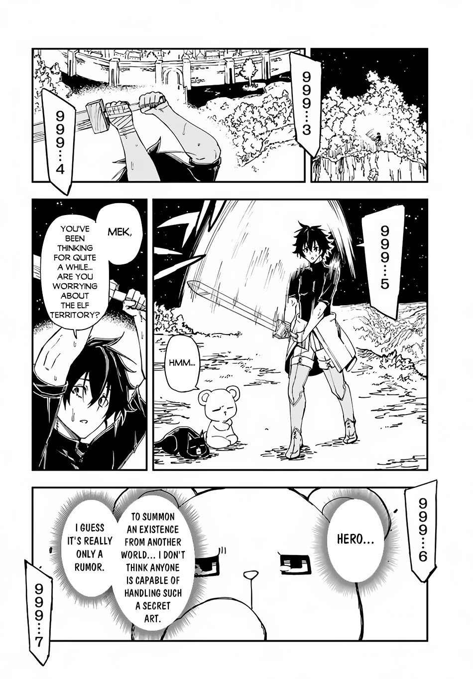 Genkai Level 1 kara no Nariagari: Saijaku Level no Ore ga Isekai Saikyou ni Naru made Chapter 14.2 page 7 - Chapter 14.2