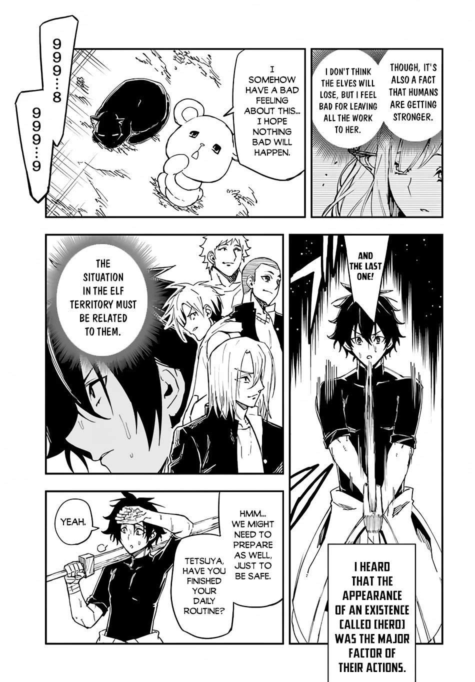 Genkai Level 1 kara no Nariagari: Saijaku Level no Ore ga Isekai Saikyou ni Naru made Chapter 14.2 page 8 - Chapter 14.2