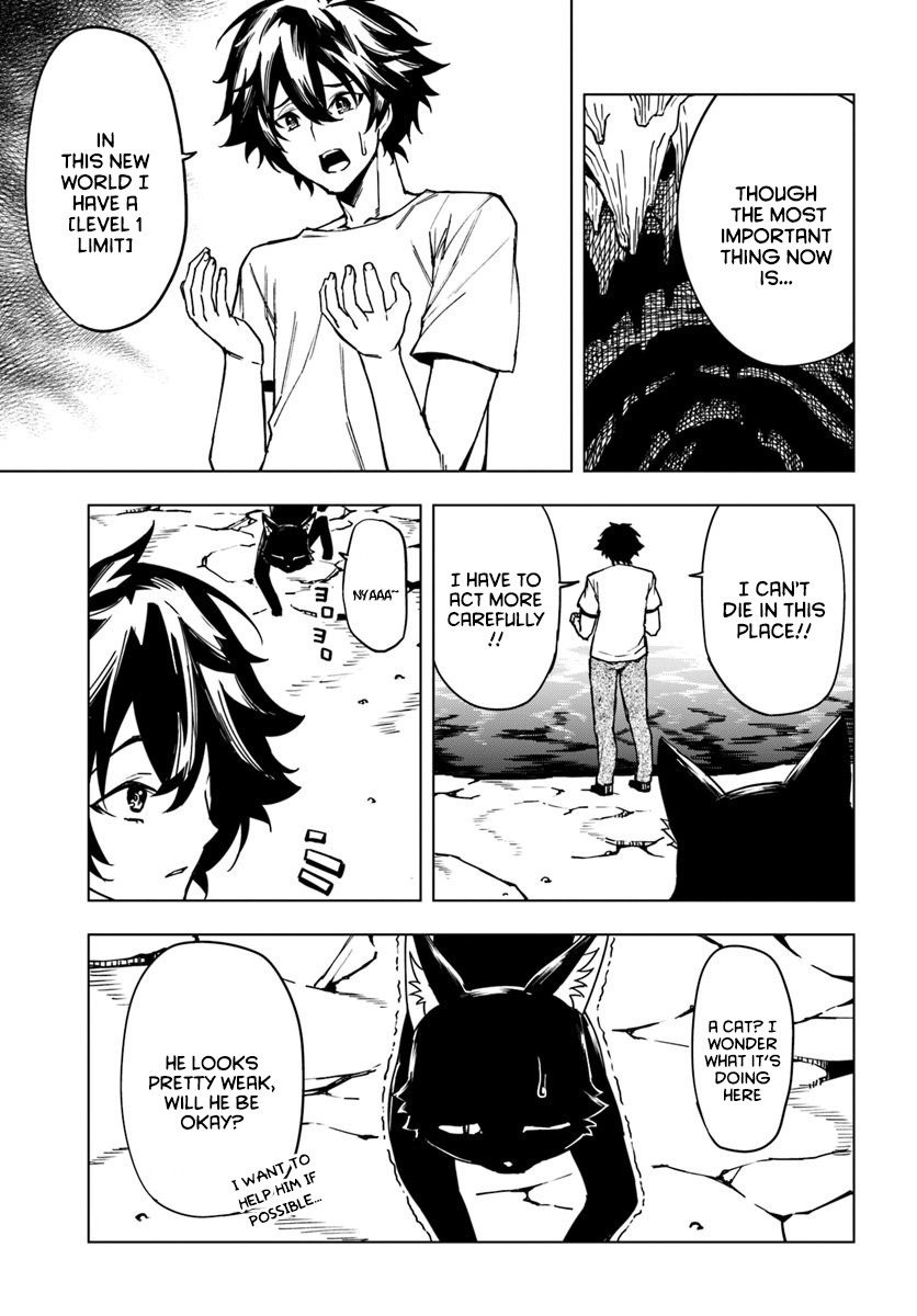 Genkai Level 1 kara no Nariagari: Saijaku Level no Ore ga Isekai Saikyou ni Naru made Chapter 2 page 9 - Chapter 2: encounter