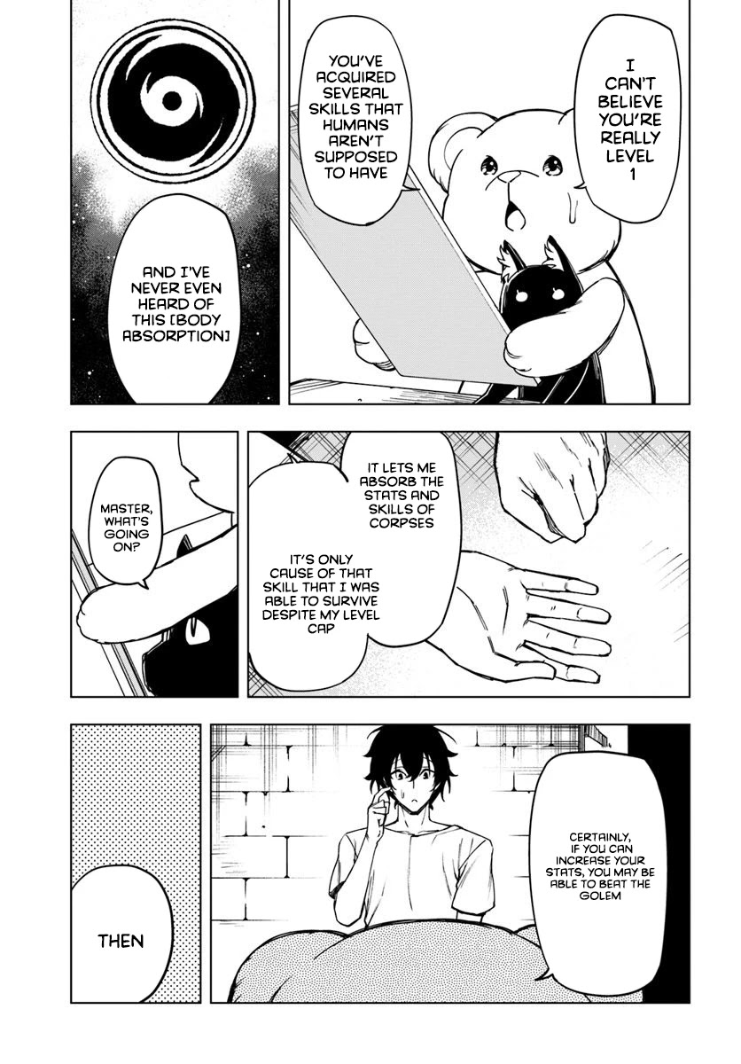 Genkai Level 1 kara no Nariagari: Saijaku Level no Ore ga Isekai Saikyou ni Naru made Chapter 4 page 10 - Chapter 4