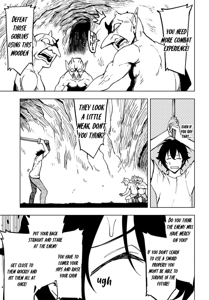 Genkai Level 1 kara no Nariagari: Saijaku Level no Ore ga Isekai Saikyou ni Naru made Chapter 4 page 12 - Chapter 4