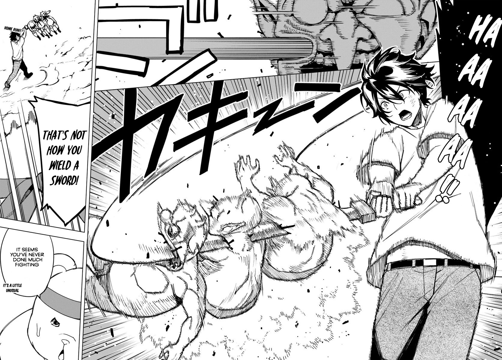 Genkai Level 1 kara no Nariagari: Saijaku Level no Ore ga Isekai Saikyou ni Naru made Chapter 4 page 13 - Chapter 4