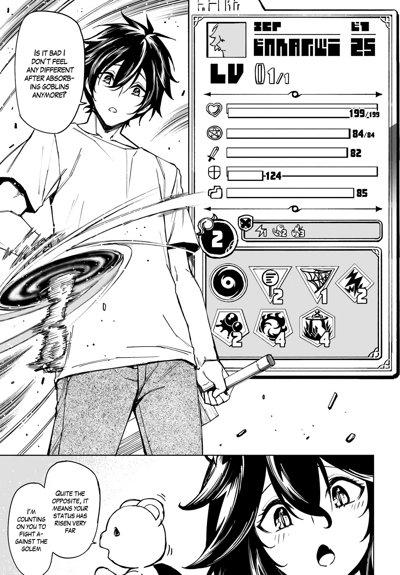 Genkai Level 1 kara no Nariagari: Saijaku Level no Ore ga Isekai Saikyou ni Naru made Chapter 5 page 22 - Chapter 5