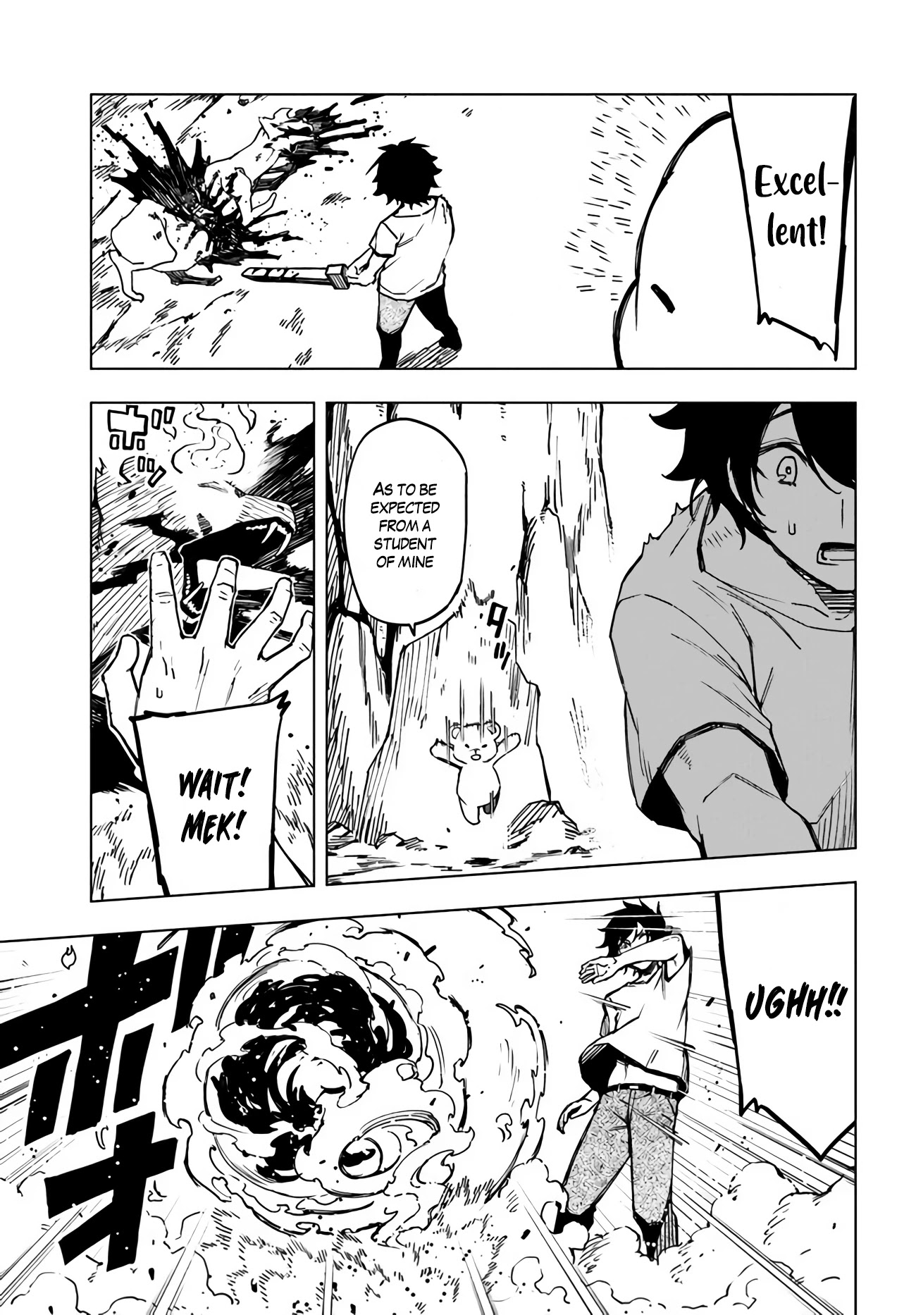 Genkai Level 1 kara no Nariagari: Saijaku Level no Ore ga Isekai Saikyou ni Naru made Chapter 5 page 6 - Chapter 5