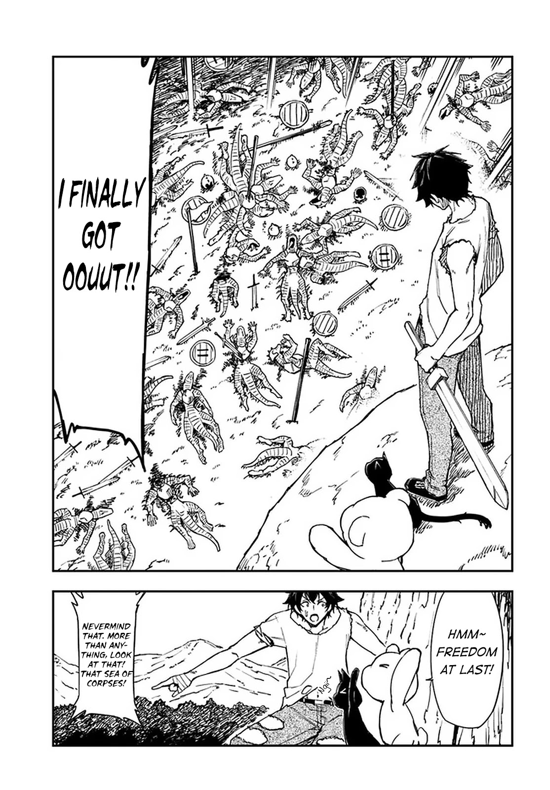 Genkai Level 1 kara no Nariagari: Saijaku Level no Ore ga Isekai Saikyou ni Naru made Chapter 7.2 page 2 - Chapter 7.2