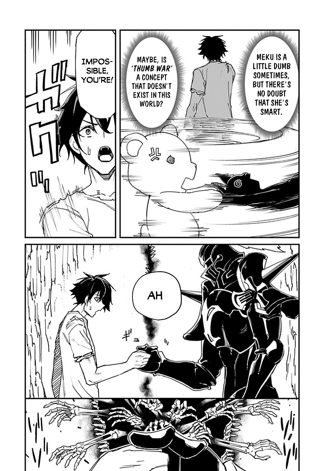 Genkai Level 1 kara no Nariagari: Saijaku Level no Ore ga Isekai Saikyou ni Naru made Chapter 7 page 8 - Chapter 7