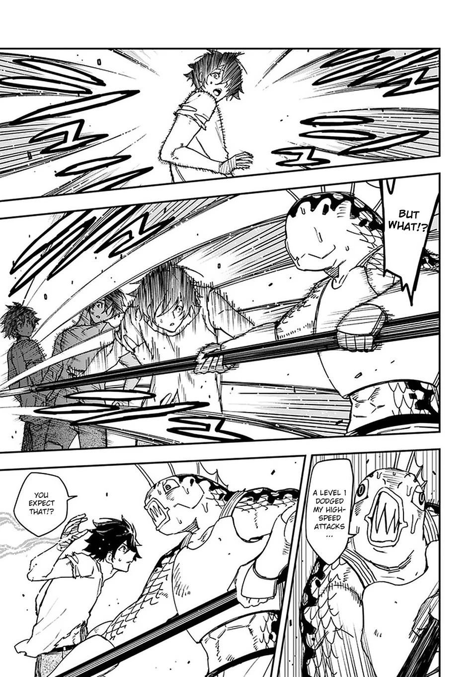 Genkai Level 1 kara no Nariagari: Saijaku Level no Ore ga Isekai Saikyou ni Naru made Chapter 8 page 16 - Chapter 8