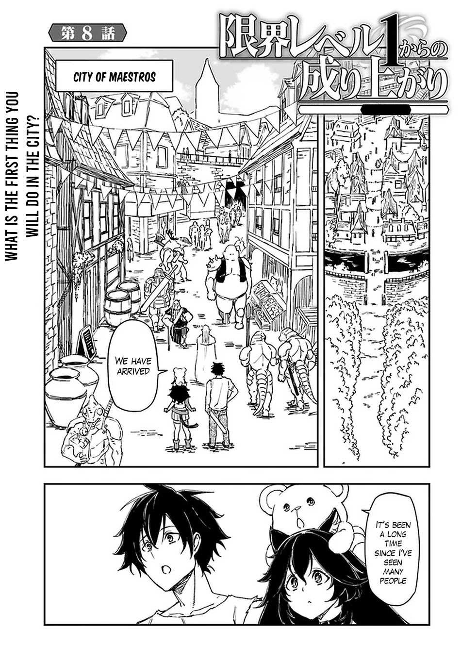 Genkai Level 1 kara no Nariagari: Saijaku Level no Ore ga Isekai Saikyou ni Naru made Chapter 8 page 2 - Chapter 8