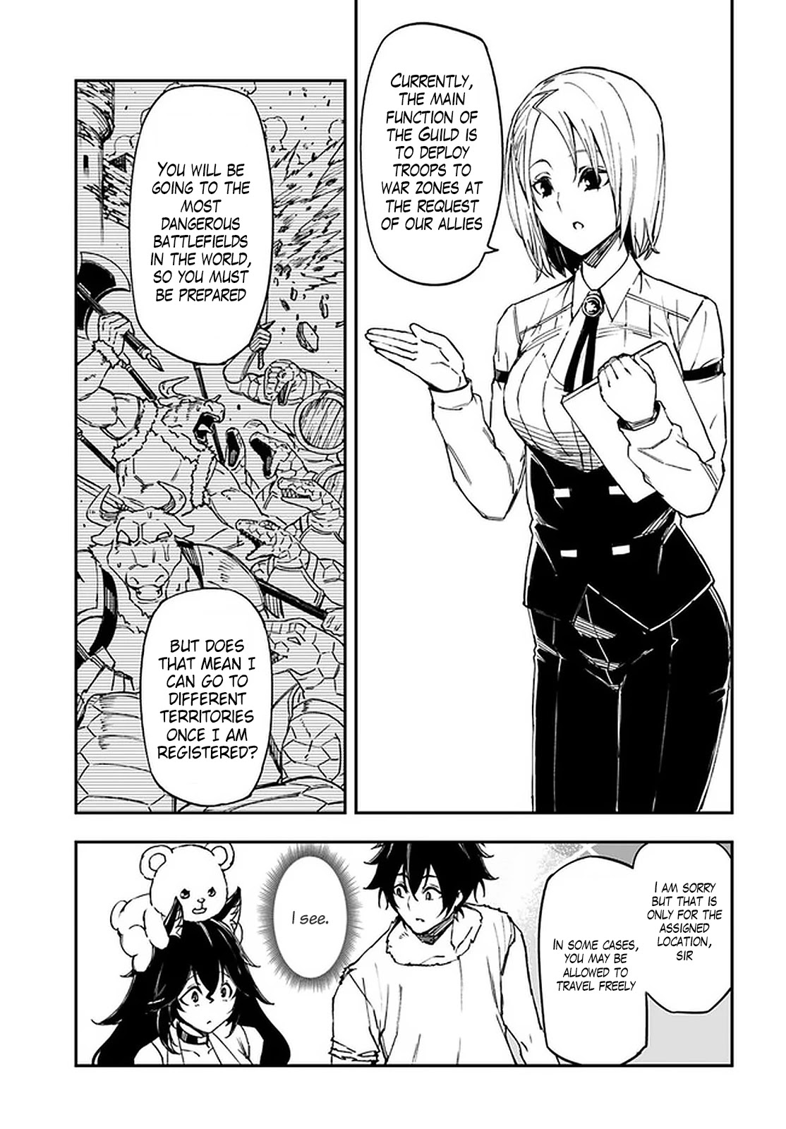 Genkai Level 1 kara no Nariagari: Saijaku Level no Ore ga Isekai Saikyou ni Naru made Chapter 9 page 4 - Chapter 9