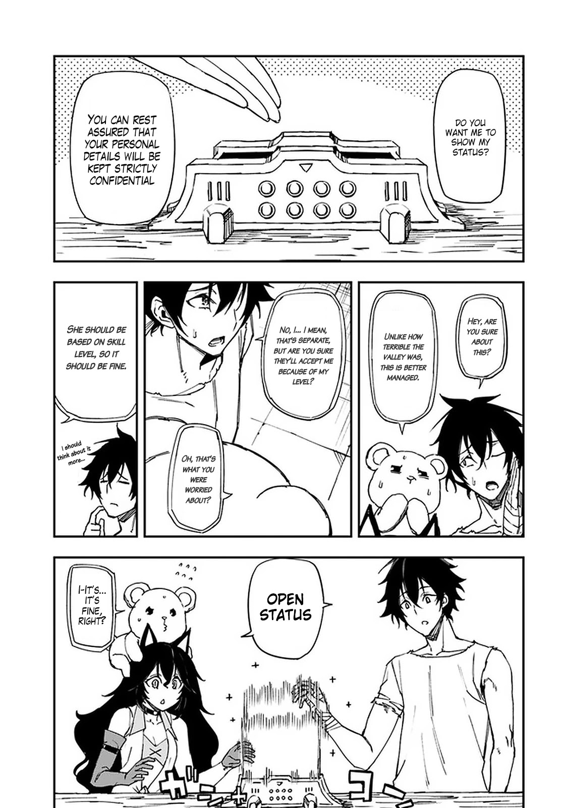 Genkai Level 1 kara no Nariagari: Saijaku Level no Ore ga Isekai Saikyou ni Naru made Chapter 9 page 6 - Chapter 9
