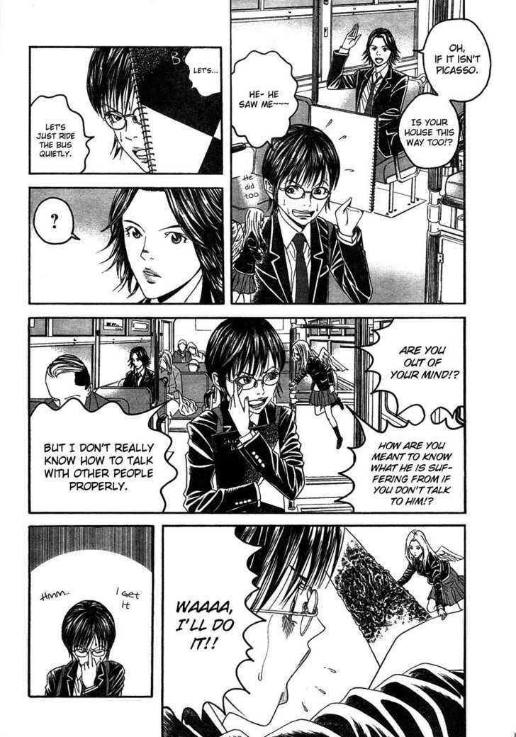 Genkaku Picasso Chapter 1 page 35 - Chapter 1 : Picasso and Chiaki and Sugiura-kun