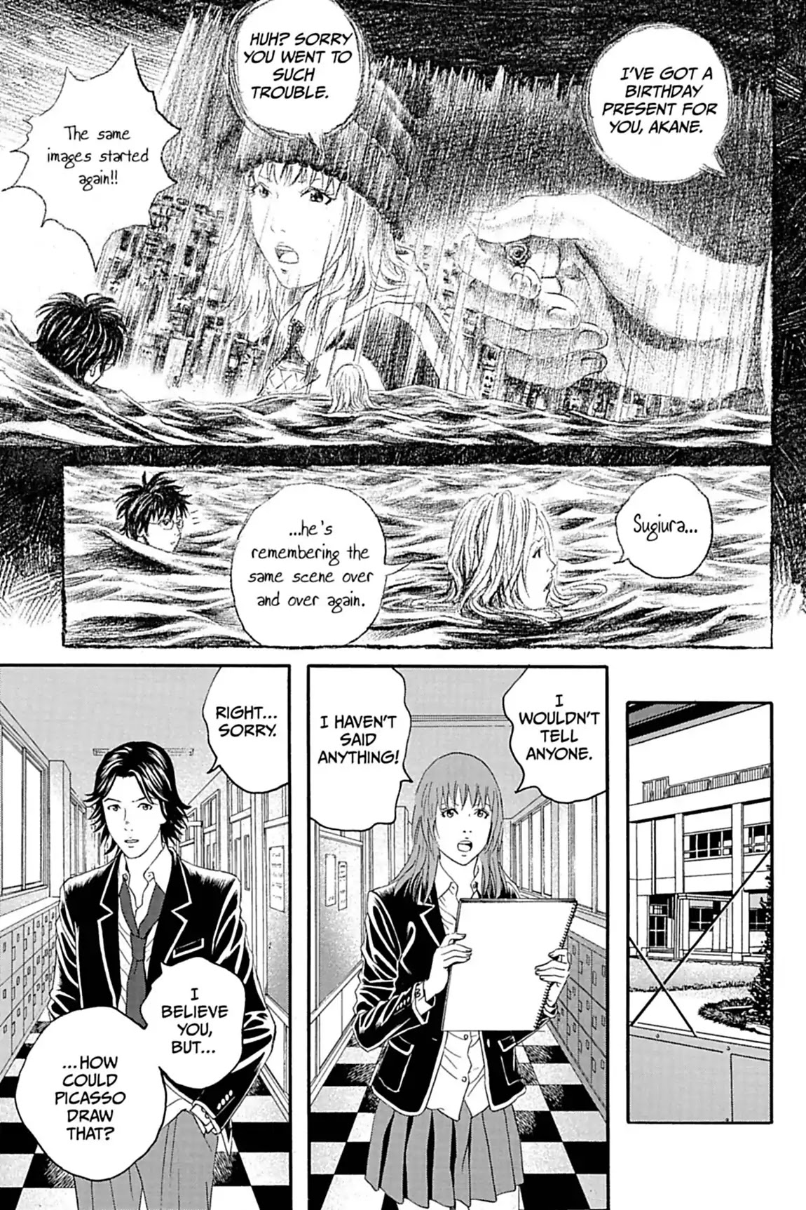 Genkaku Picasso Chapter 10.1 page 30 - Chapter 10: Vol.3 Vision 10: SUGIURA'S BLUE ROSE (part 1)