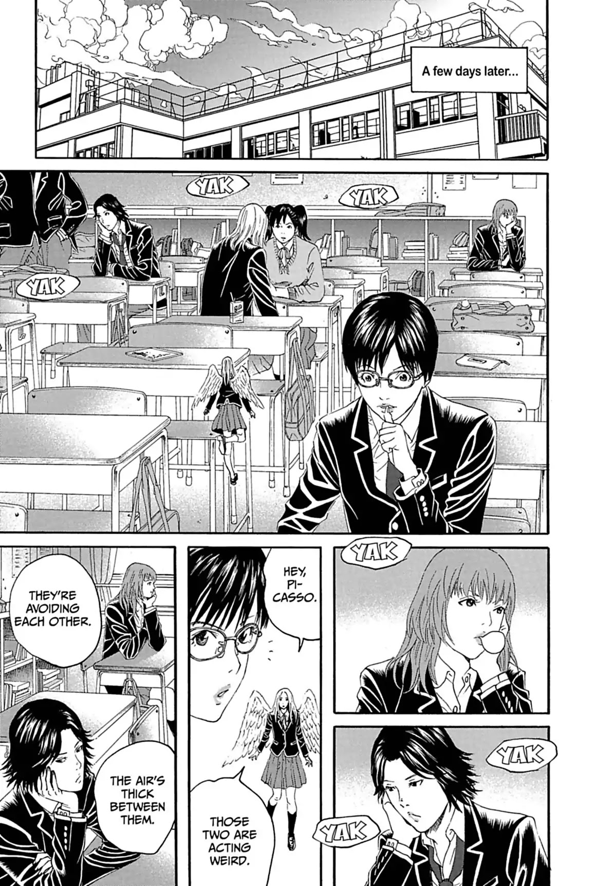 Genkaku Picasso Chapter 10.1 page 9 - Chapter 10: Vol.3 Vision 10: SUGIURA'S BLUE ROSE (part 1)