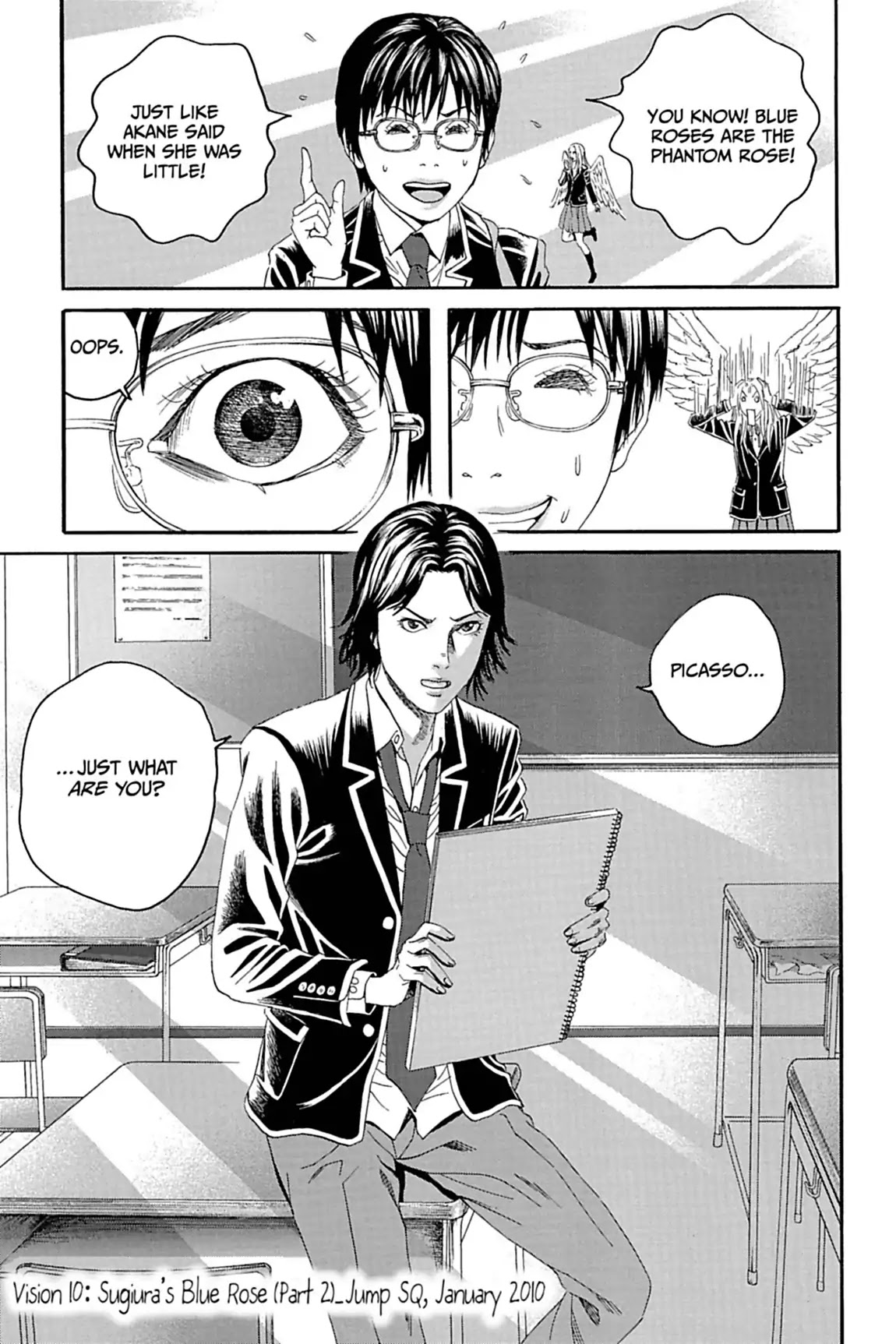 Genkaku Picasso Chapter 10.2 page 40 - Chapter 10: Vol.3 Vision 10: SUGIURA'S BLUE ROSE (part 2)