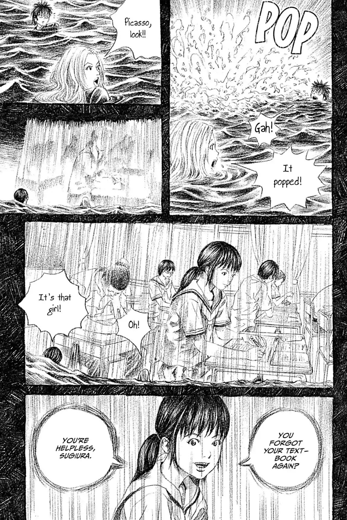 Genkaku Picasso Chapter 10.2 page 9 - Chapter 10: Vol.3 Vision 10: SUGIURA'S BLUE ROSE (part 2)