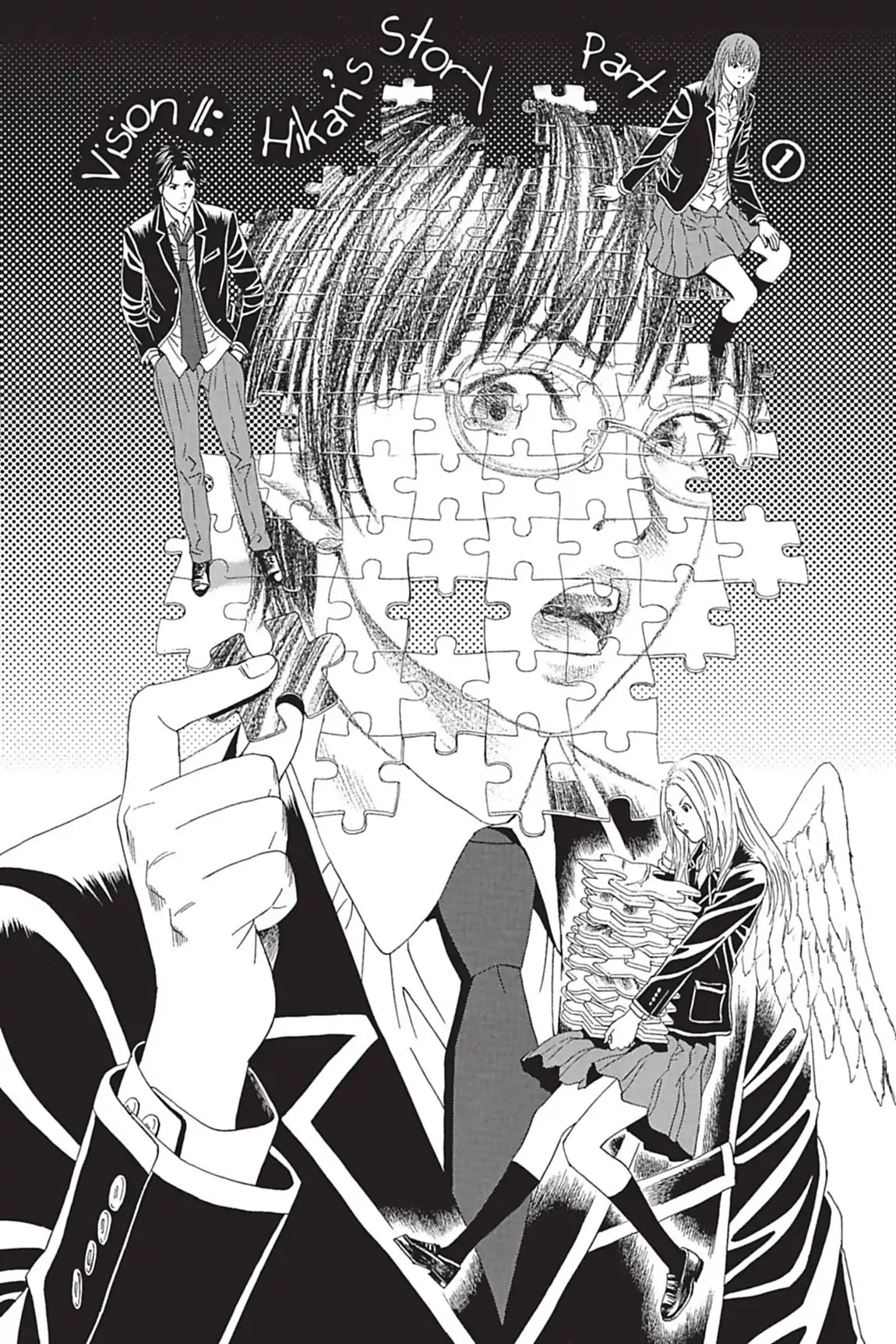 Genkaku Picasso Chapter 11.1 page 1 - Chapter 11: Vol.3 Vision 11: HIKAN'S STORY (part 1)