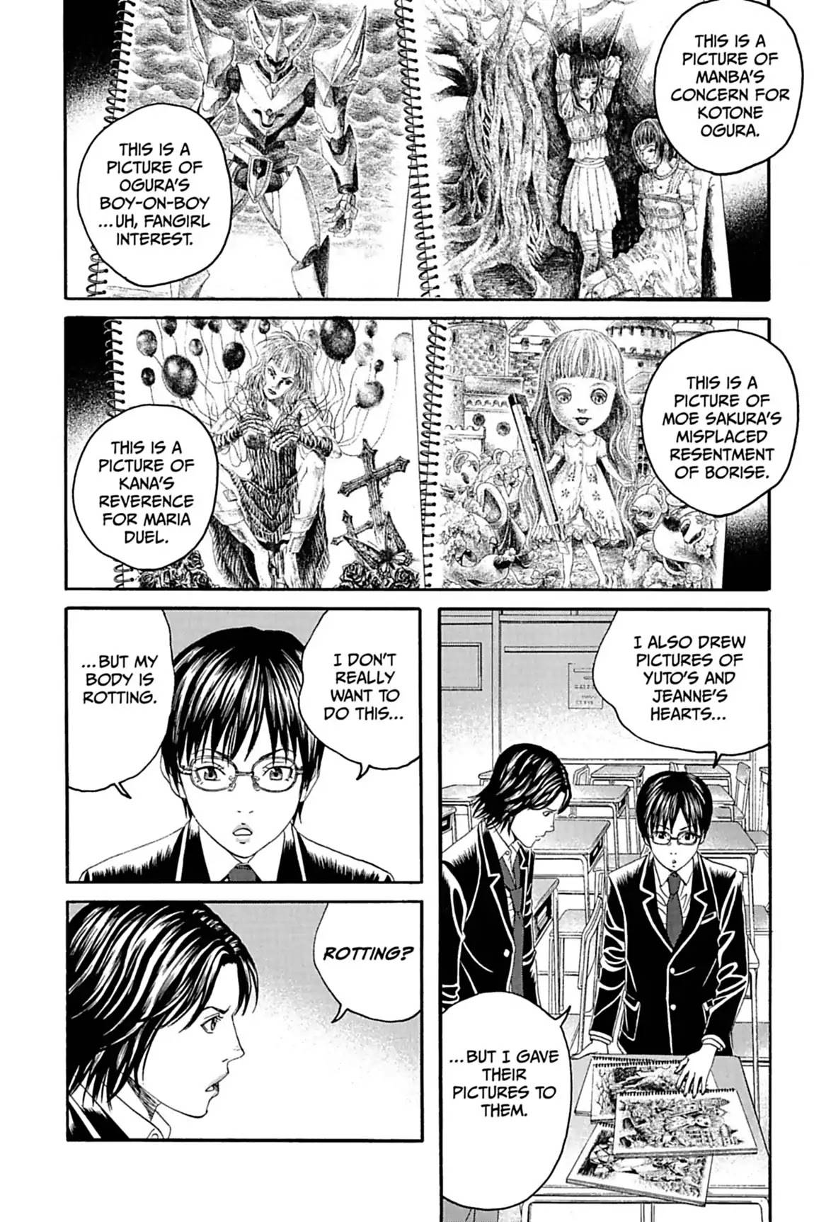 Genkaku Picasso Chapter 11.1 page 10 - Chapter 11: Vol.3 Vision 11: HIKAN'S STORY (part 1)