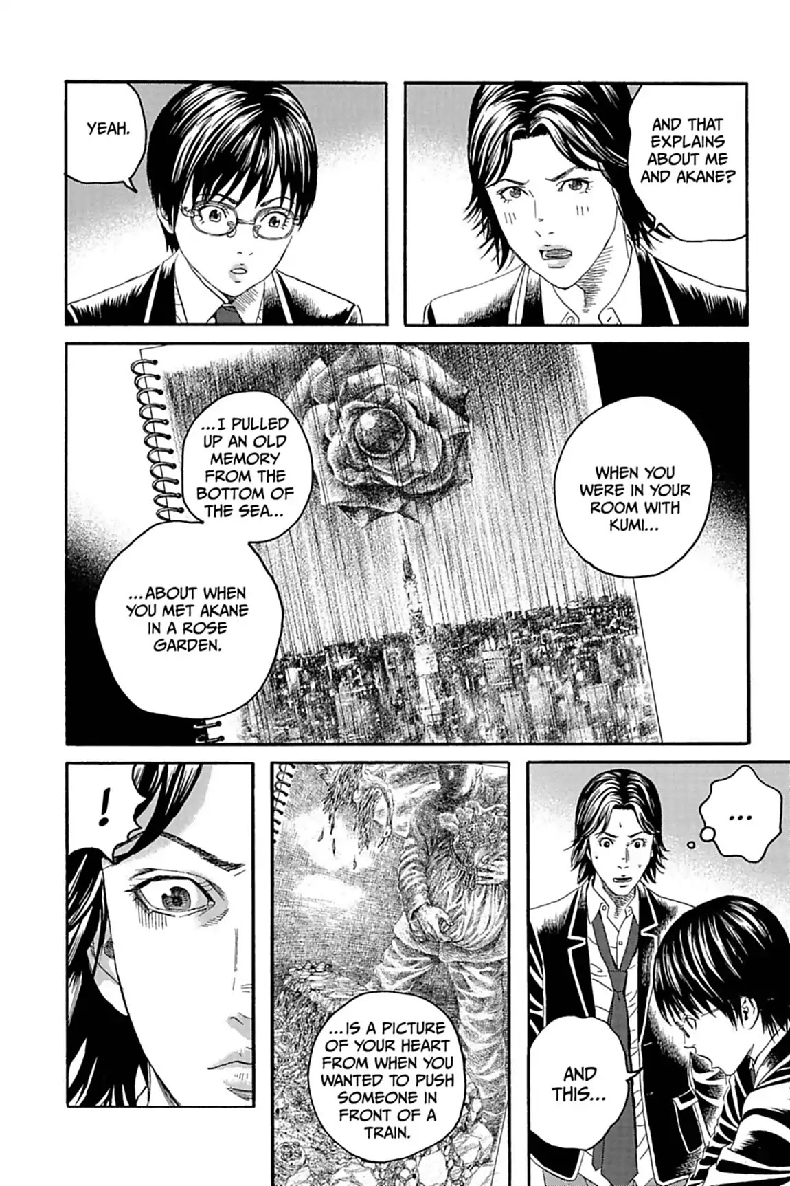 Genkaku Picasso Chapter 11.1 page 12 - Chapter 11: Vol.3 Vision 11: HIKAN'S STORY (part 1)