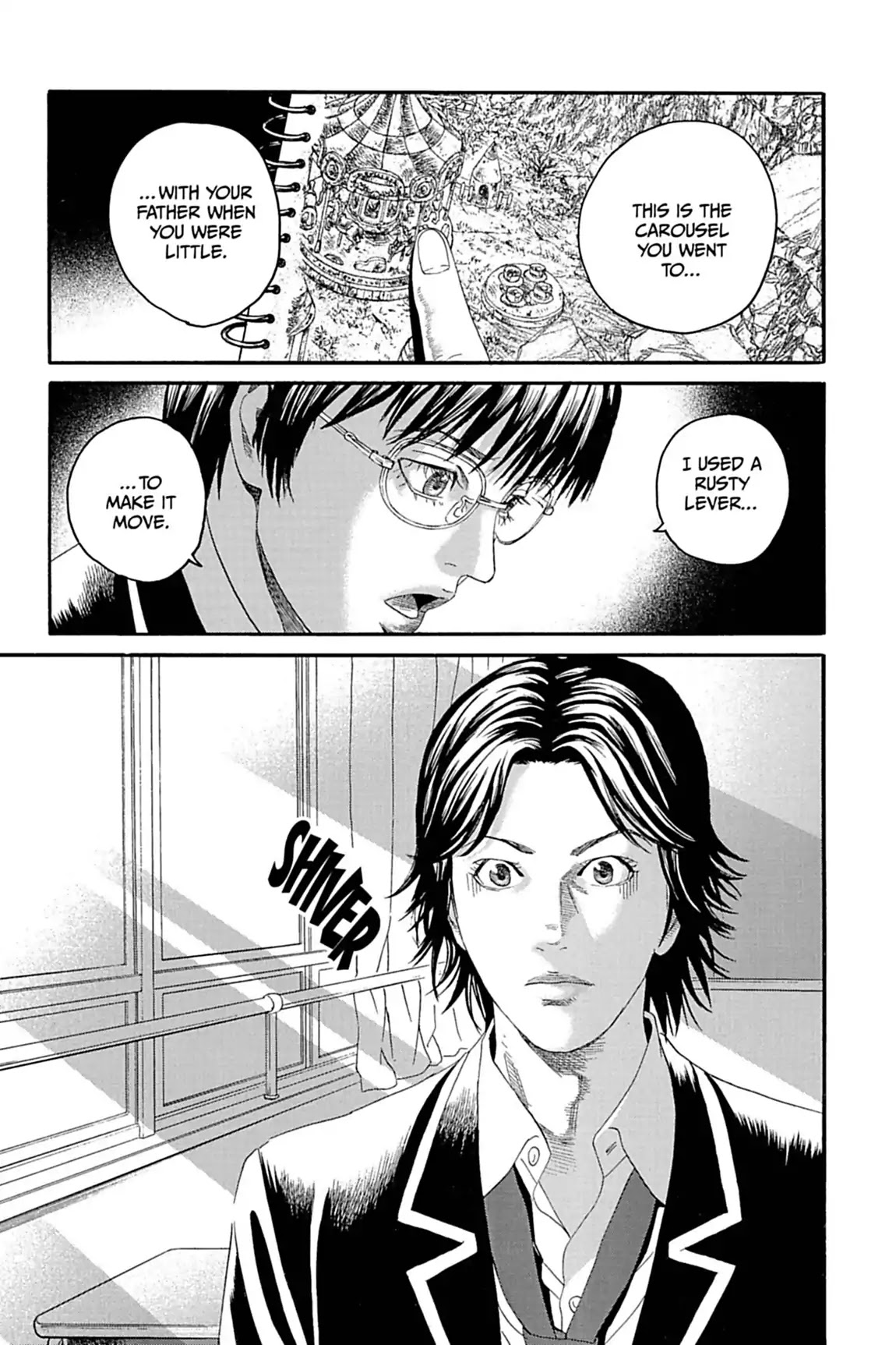 Genkaku Picasso Chapter 11.1 page 13 - Chapter 11: Vol.3 Vision 11: HIKAN'S STORY (part 1)