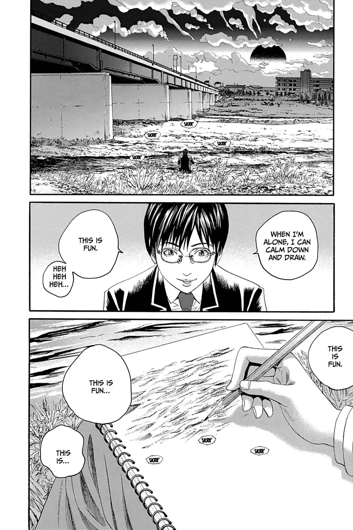 Genkaku Picasso Chapter 11.1 page 18 - Chapter 11: Vol.3 Vision 11: HIKAN'S STORY (part 1)