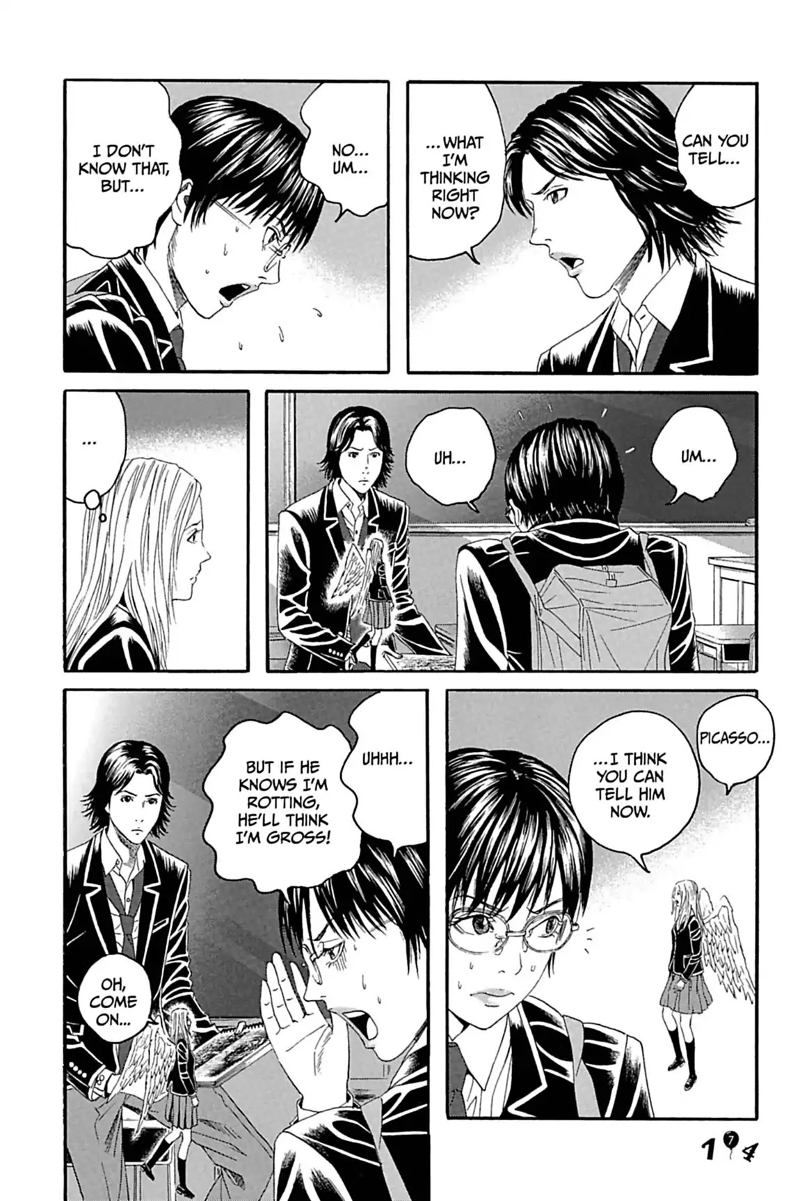 Genkaku Picasso Chapter 11.1 page 4 - Chapter 11: Vol.3 Vision 11: HIKAN'S STORY (part 1)