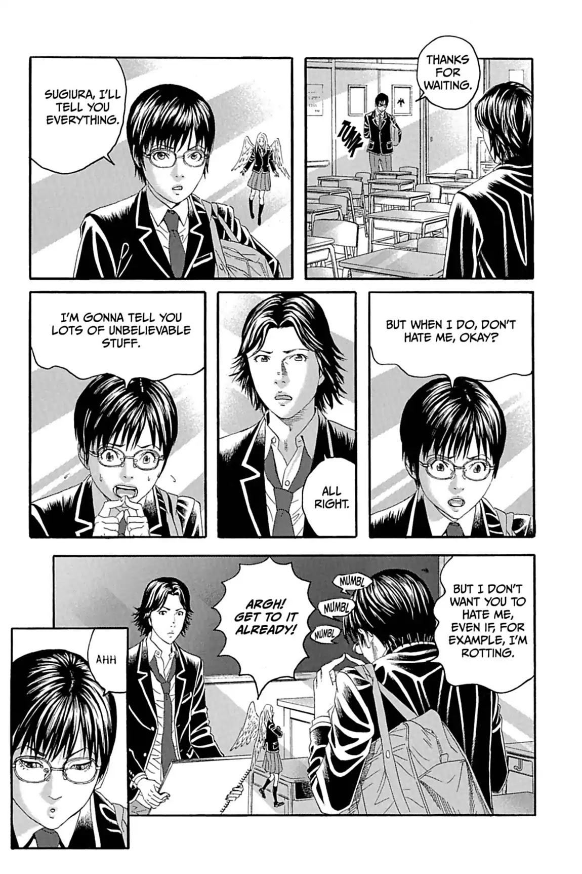 Genkaku Picasso Chapter 11.1 page 7 - Chapter 11: Vol.3 Vision 11: HIKAN'S STORY (part 1)
