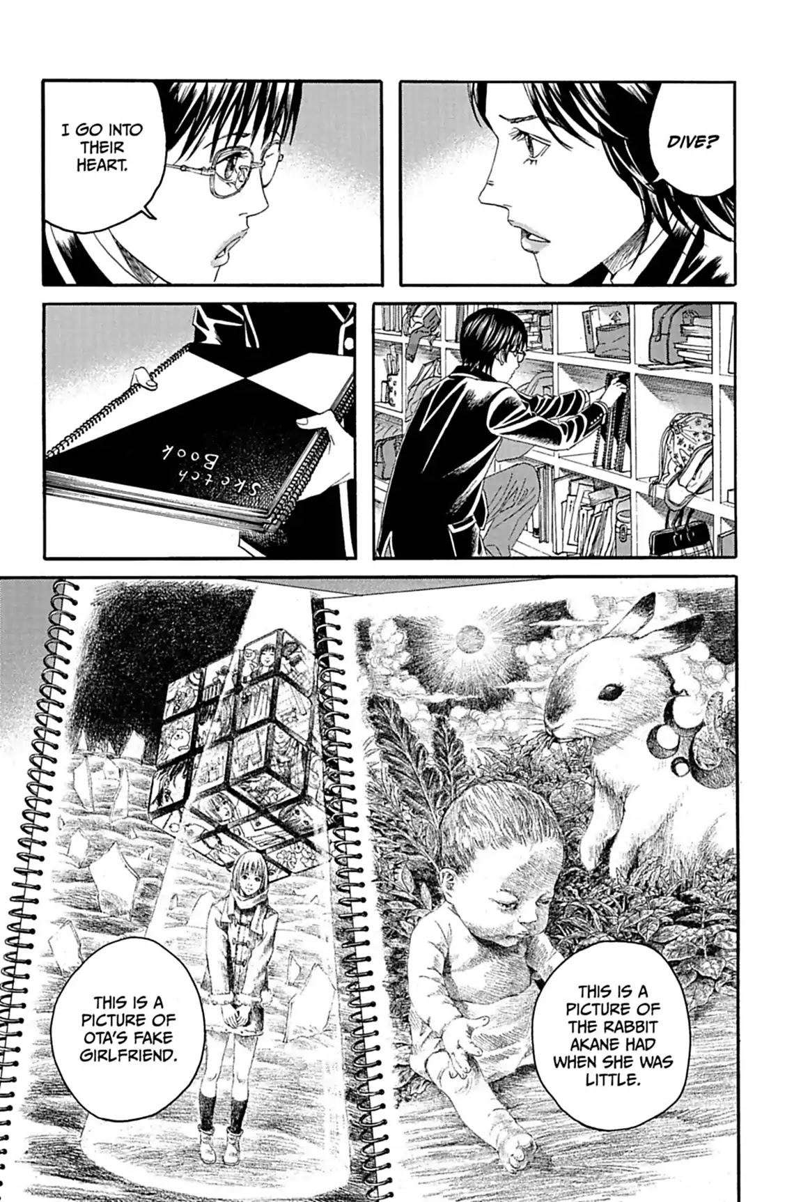 Genkaku Picasso Chapter 11.1 page 9 - Chapter 11: Vol.3 Vision 11: HIKAN'S STORY (part 1)