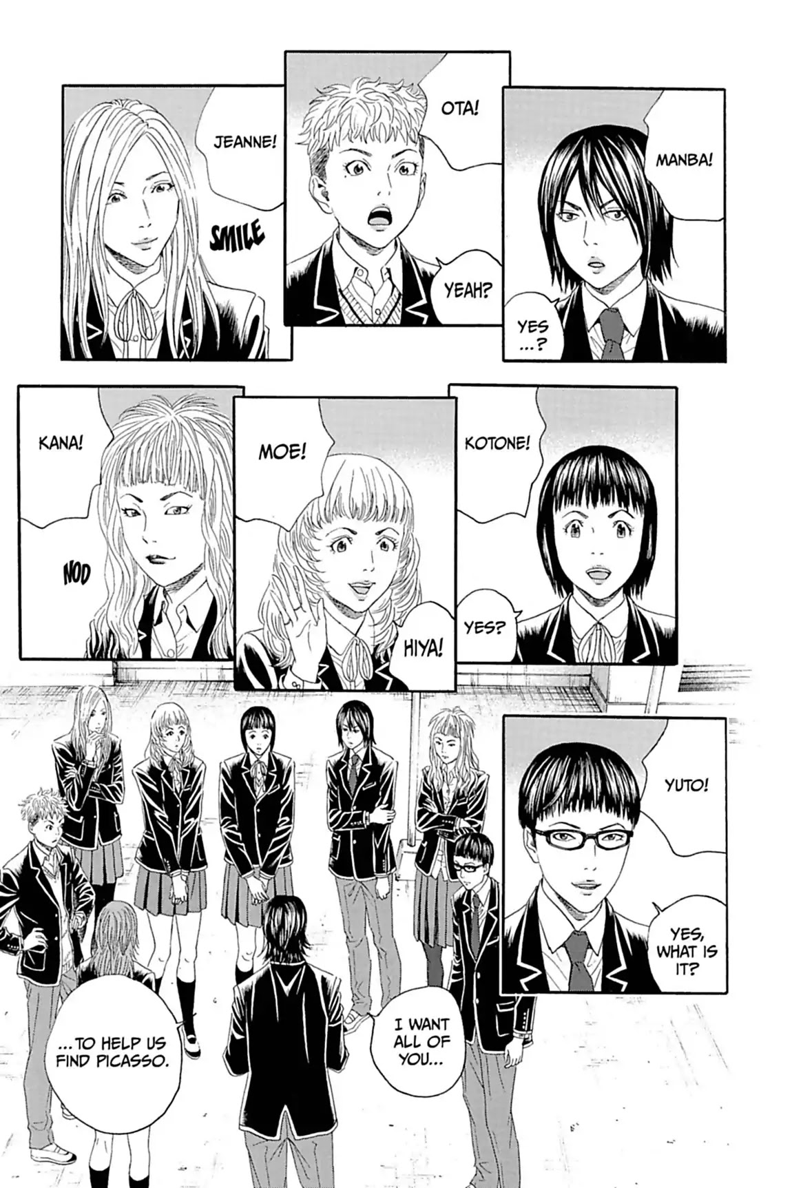 Genkaku Picasso Chapter 11.2 page 10 - Chapter 11: Vol.3 Vision 11: HIKAN'S STORY (part 2)