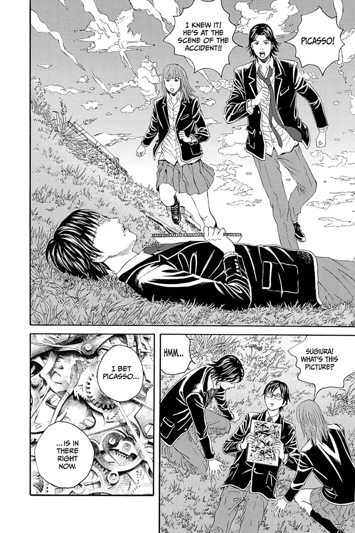 Genkaku Picasso Chapter 11.2 page 24 - Chapter 11: Vol.3 Vision 11: HIKAN'S STORY (part 2)