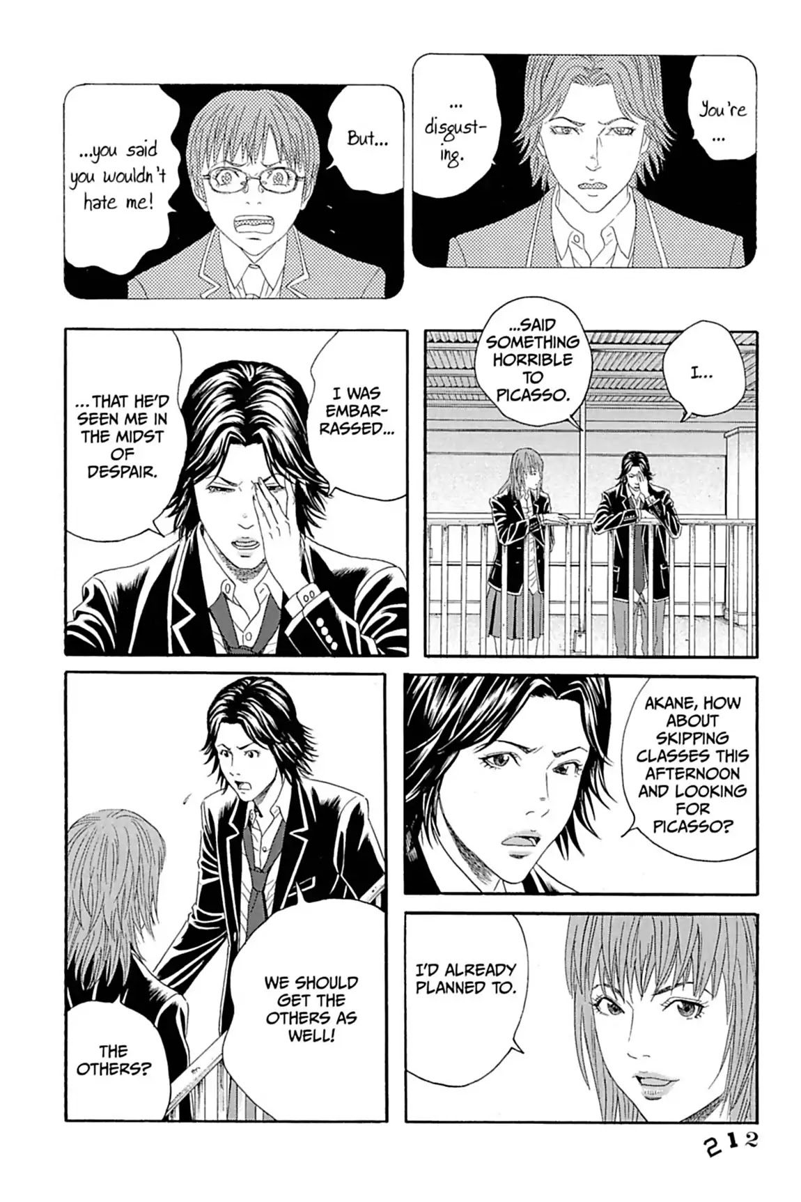 Genkaku Picasso Chapter 11.2 page 9 - Chapter 11: Vol.3 Vision 11: HIKAN'S STORY (part 2)