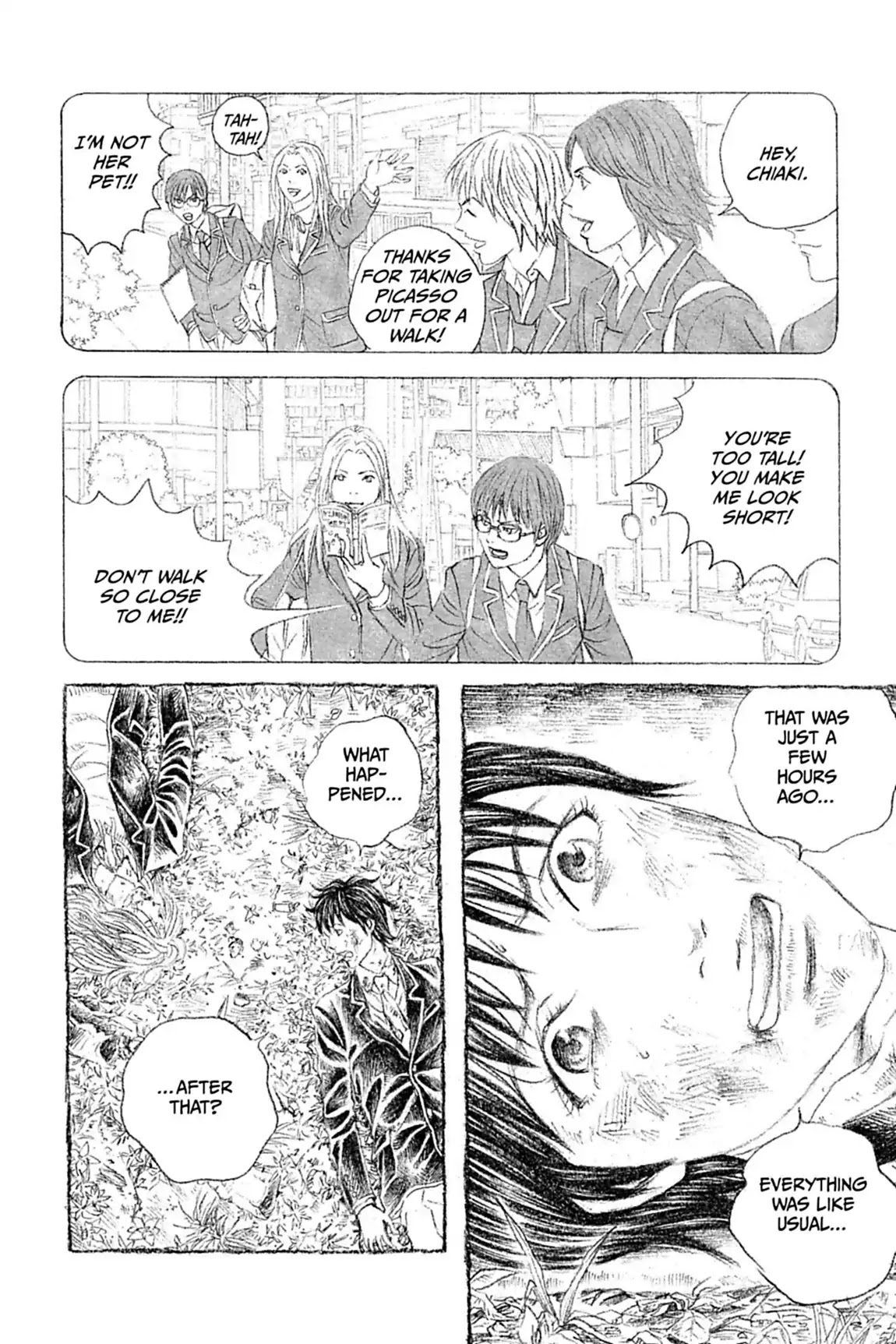 Genkaku Picasso Chapter 11.3 page 12 - Chapter 11: Vol.3 Vision 11: HIKAN'S STORY (part 3)