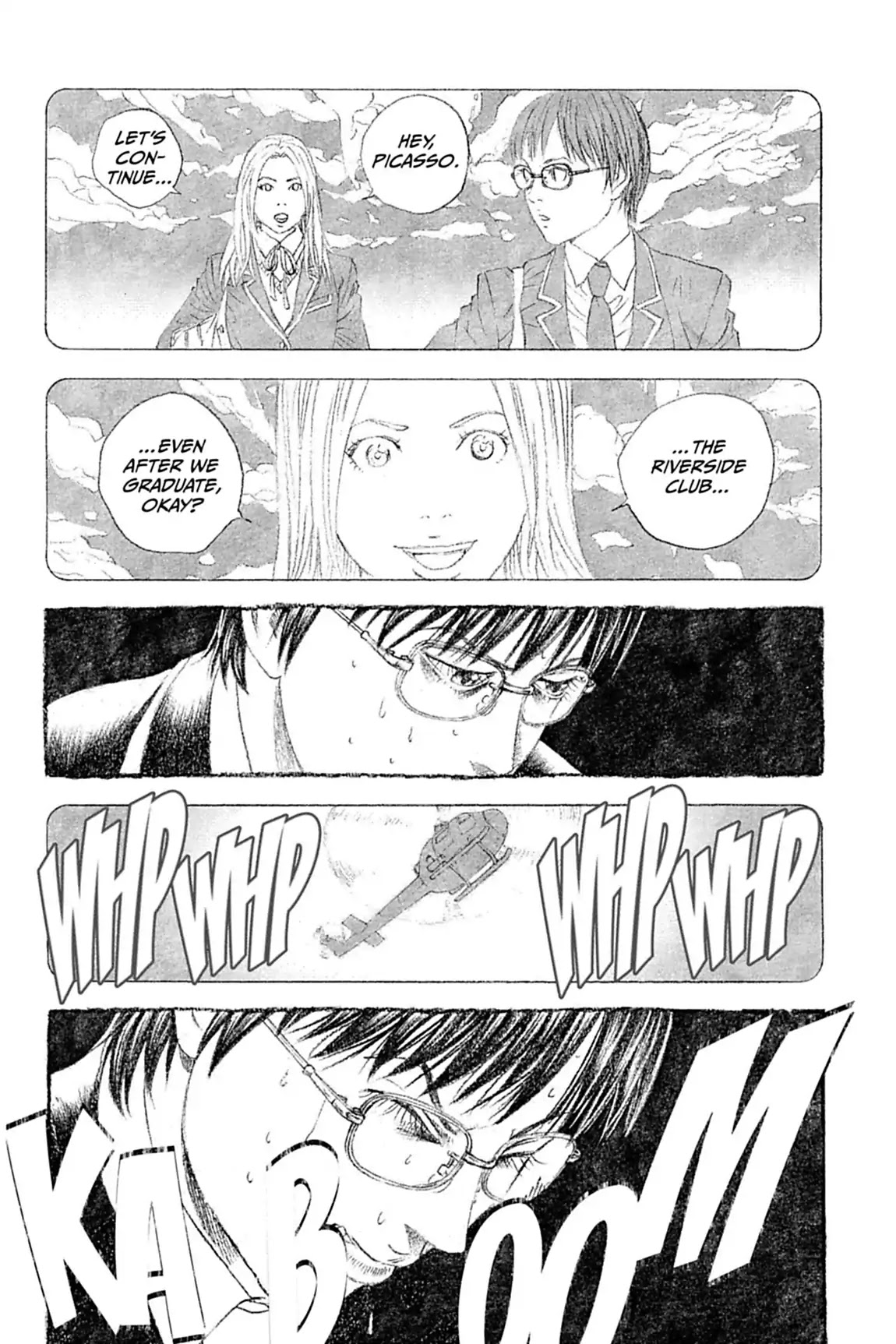 Genkaku Picasso Chapter 11.3 page 15 - Chapter 11: Vol.3 Vision 11: HIKAN'S STORY (part 3)