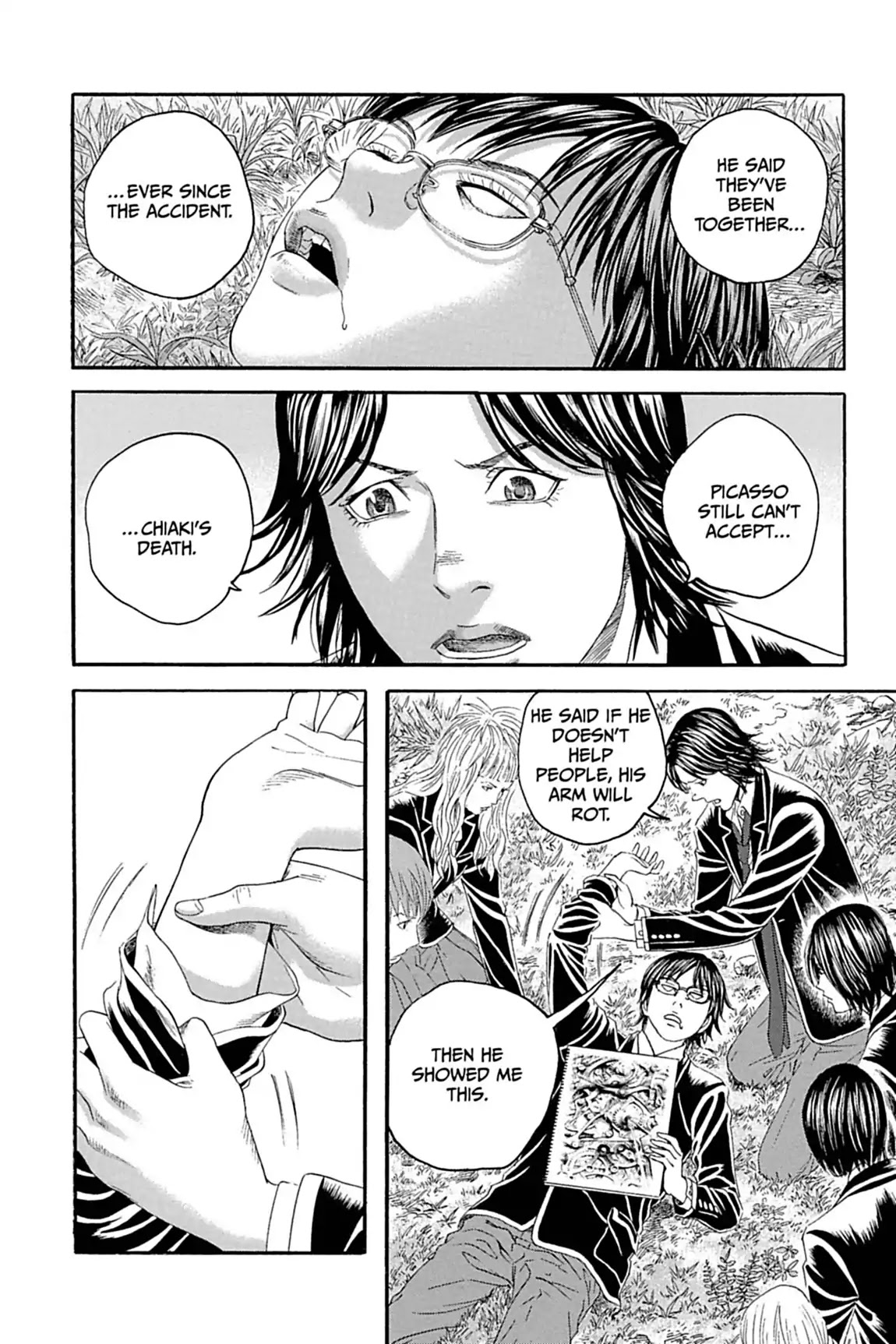 Genkaku Picasso Chapter 11.3 page 21 - Chapter 11: Vol.3 Vision 11: HIKAN'S STORY (part 3)