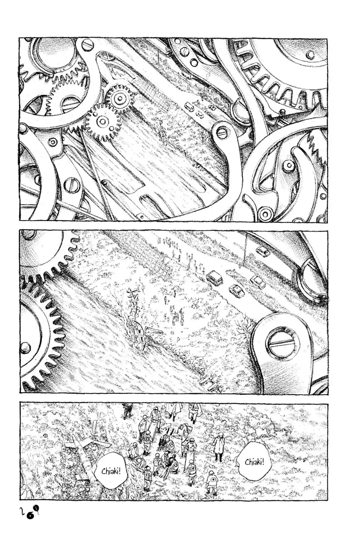 Genkaku Picasso Chapter 11.3 page 24 - Chapter 11: Vol.3 Vision 11: HIKAN'S STORY (part 3)