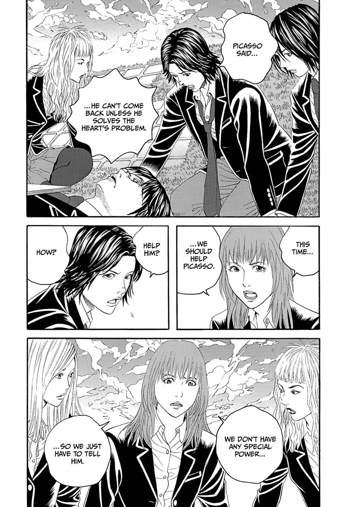 Genkaku Picasso Chapter 11.3 page 27 - Chapter 11: Vol.3 Vision 11: HIKAN'S STORY (part 3)