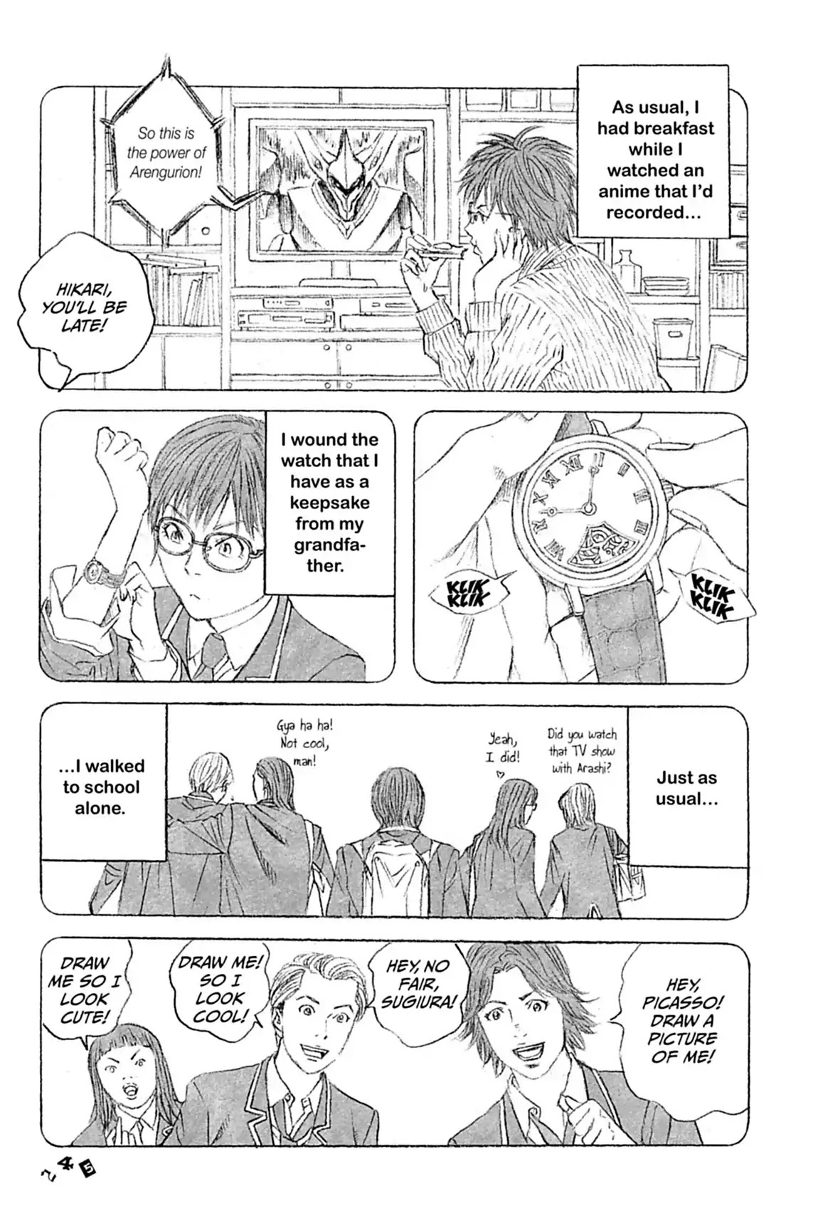 Genkaku Picasso Chapter 11.3 page 9 - Chapter 11: Vol.3 Vision 11: HIKAN'S STORY (part 3)