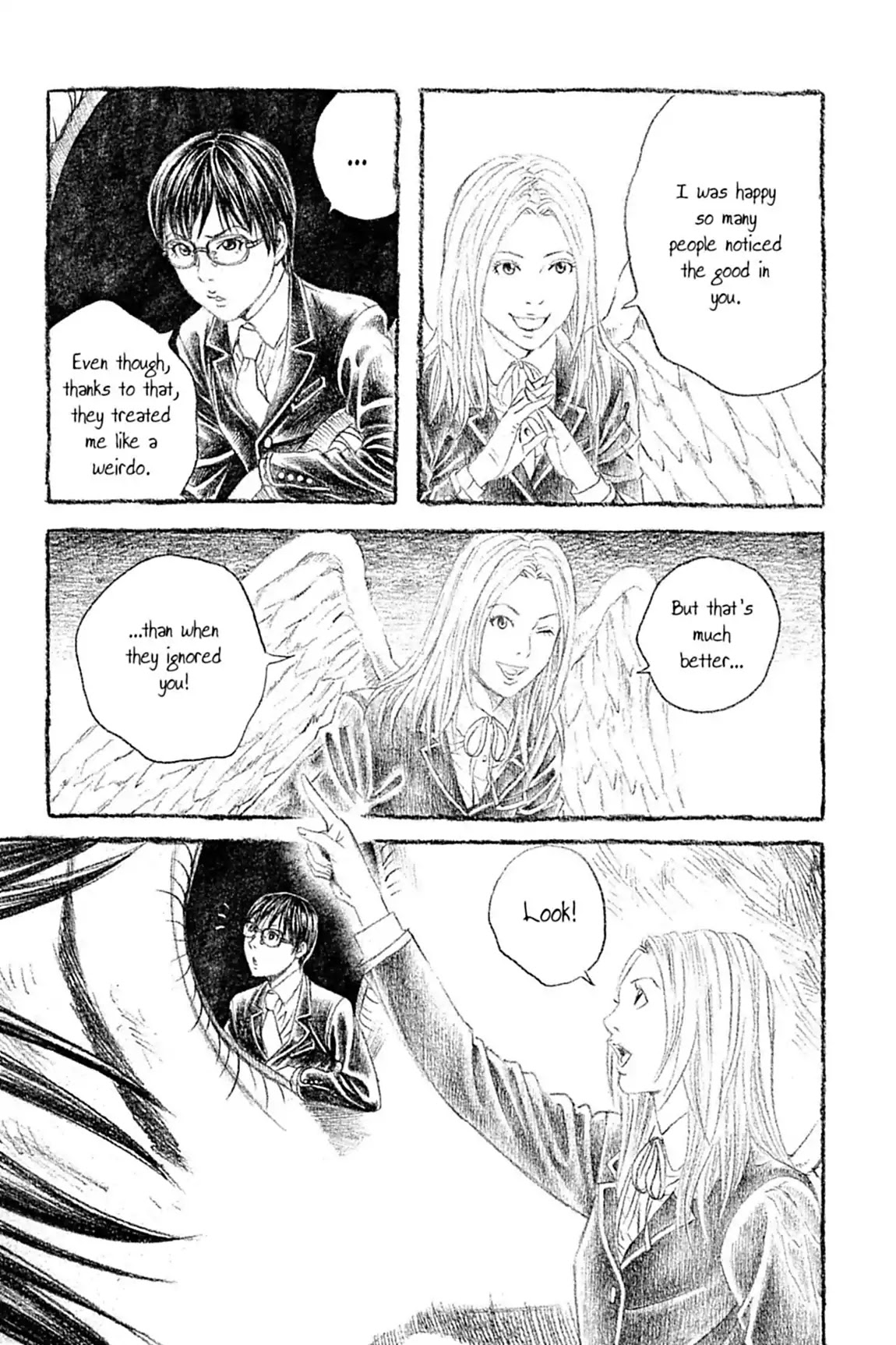 Genkaku Picasso Chapter 11.4 page 8 - Chapter 11: Vol.3 Vision 11: HIKAN'S STORY (part 4)