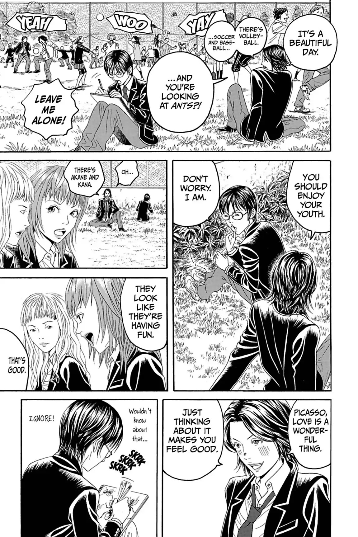 Genkaku Picasso Chapter 5 page 12 - Chapter 5: Vol.2 Vision 5: OTA'S GIRLFRIEND