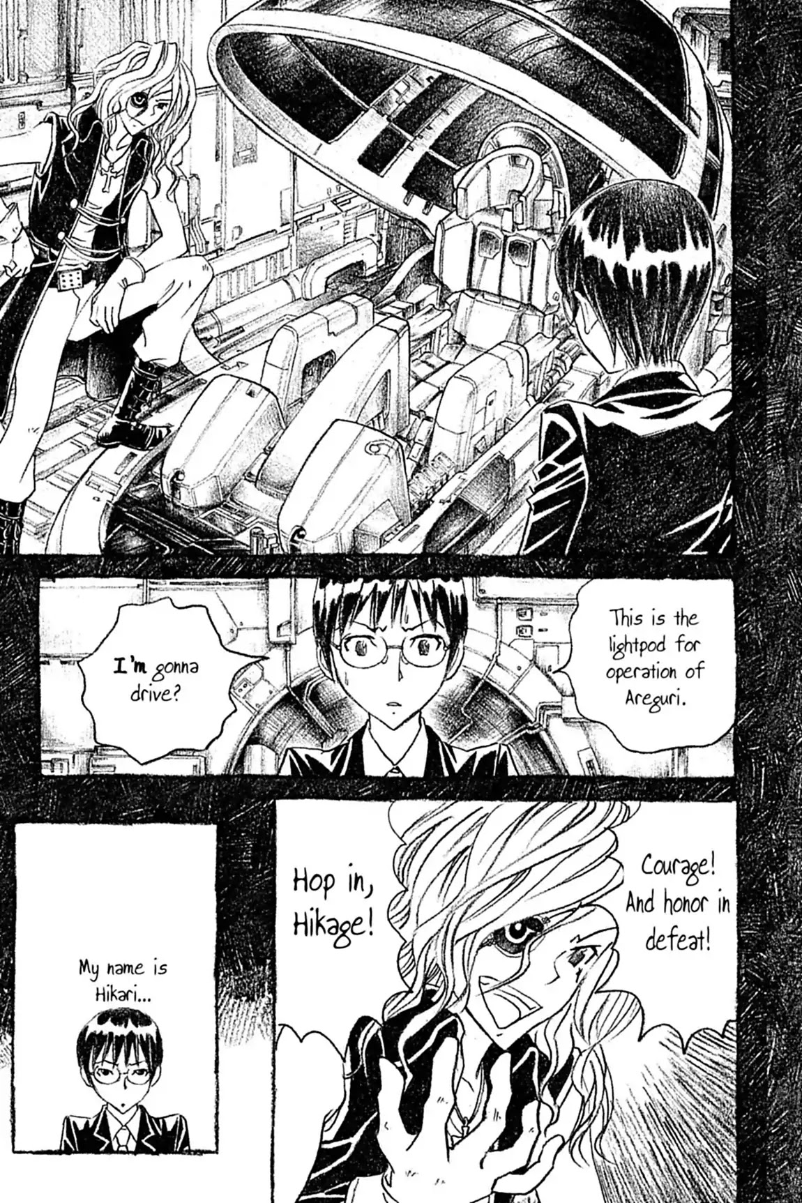 Genkaku Picasso Chapter 6.1 page 34 - Chapter 6: Vol.2 Vision 6: KOTONE and ARENGURION (part 1)