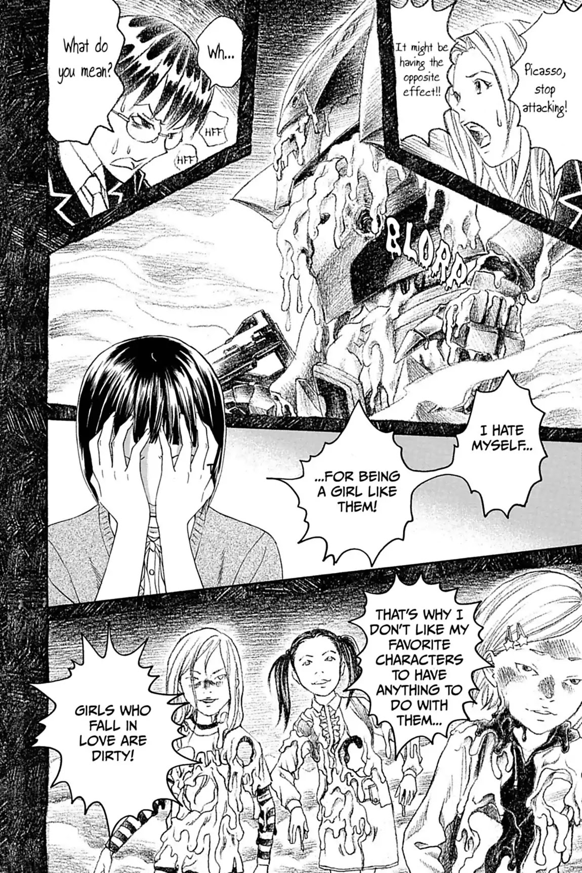 Genkaku Picasso Chapter 6.2 page 15 - Chapter 6: Vol.2 Vision 6: KOTONE and ARENGURION (part 2)