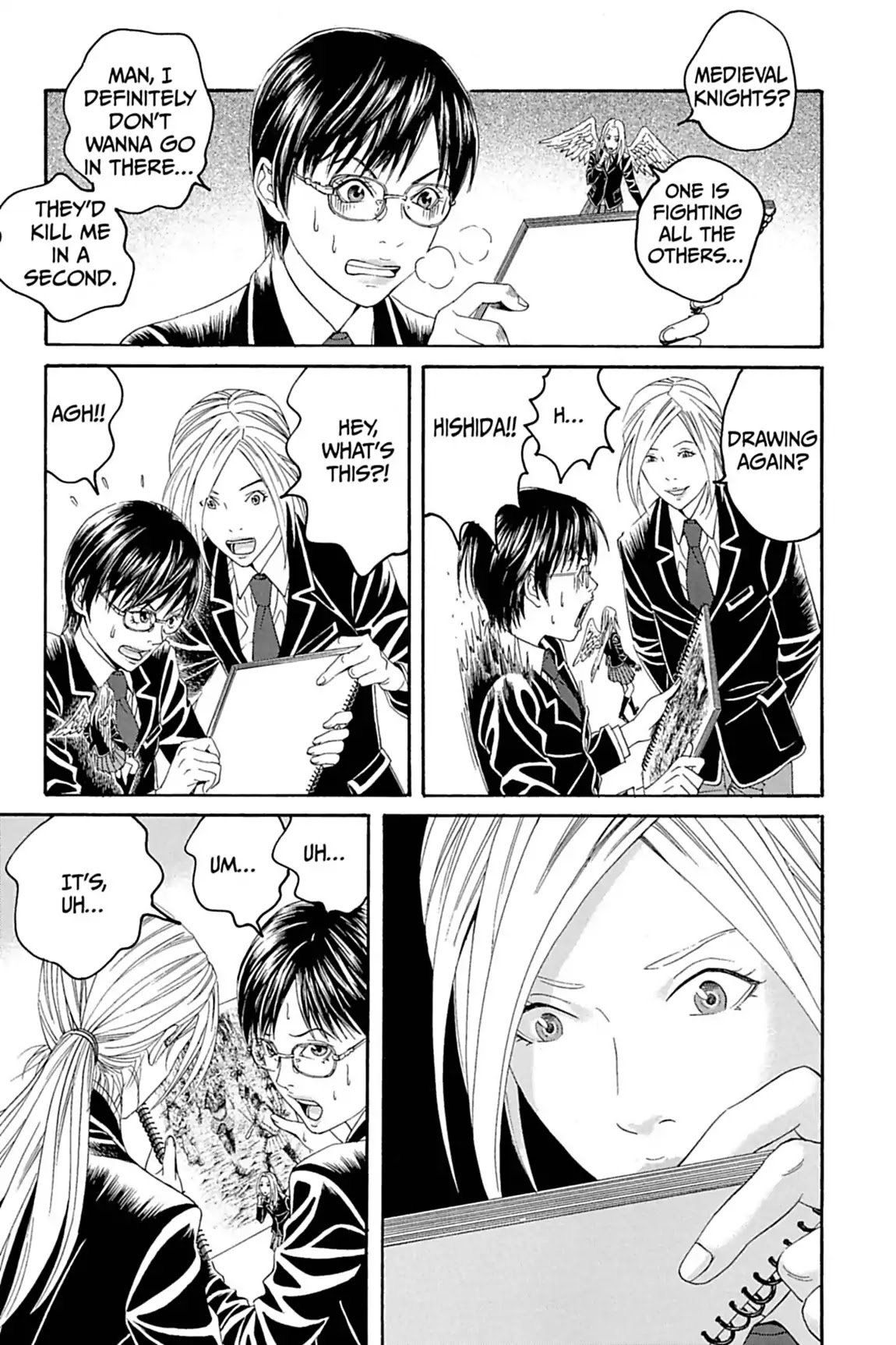 Genkaku Picasso Chapter 7.1 page 11 - Chapter 7: Vol.2 Vision 7: HISHIDA'S HOLY WAR (part 1)